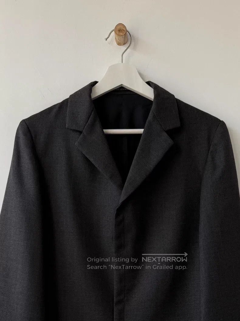 Yohji Yamamoto Yohji Yamamoto 11SS Yohji Yamamoto minimalist wool blazer Size US S / EU 44-46 / 1 - 2 Thumbnail