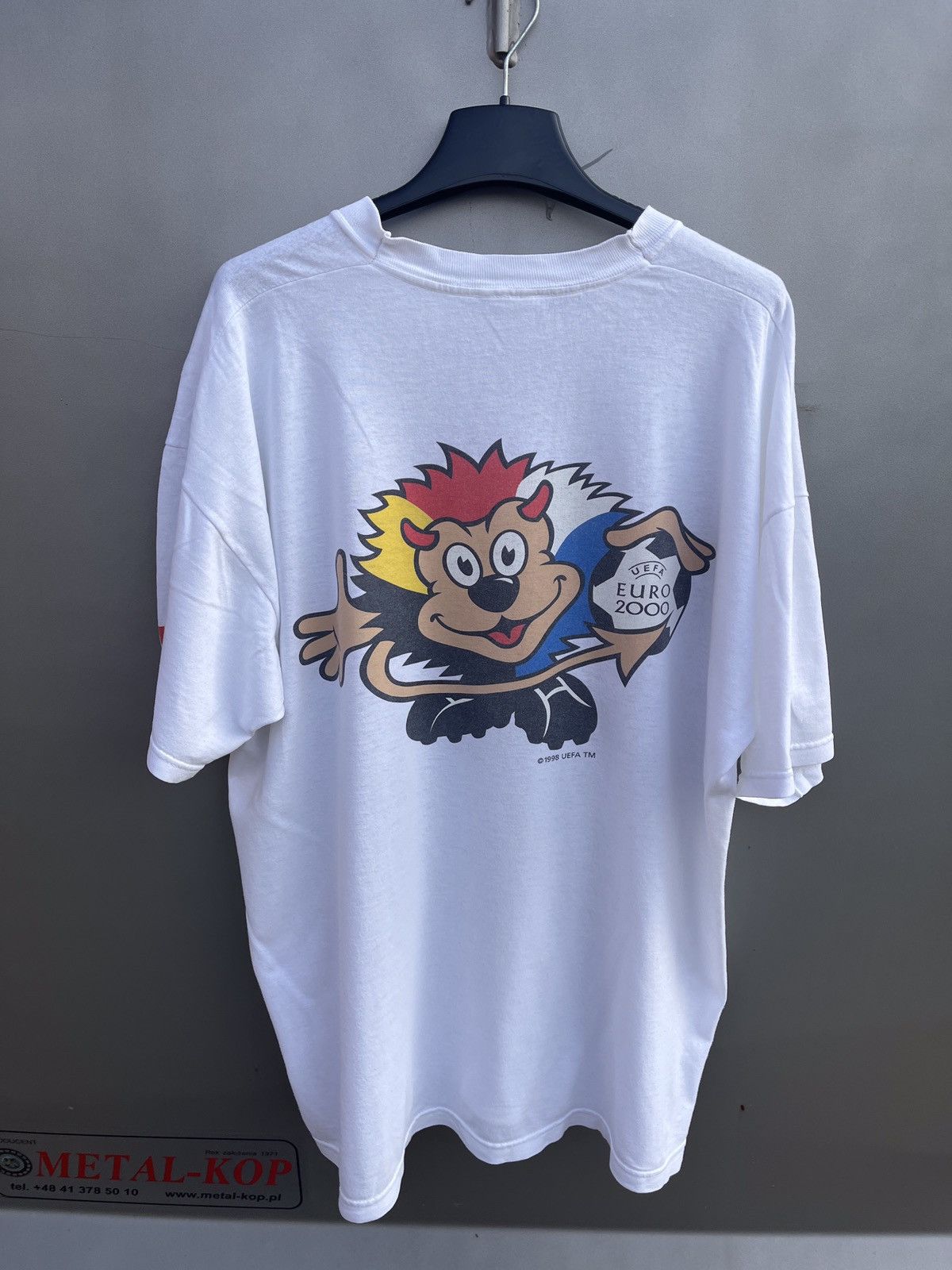 Vintage official tee UEFA EURO 2000 vintage XL 1998 Size US XL / EU 56 / 4 - 1 Thumbnail