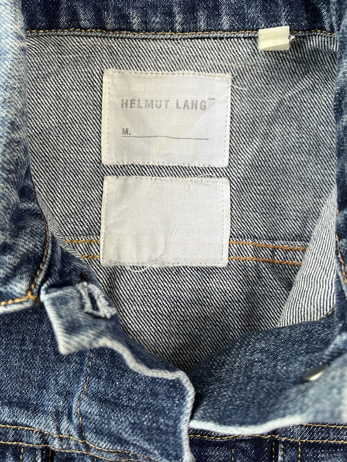 Helmut Lang Helmut Lang AW1999 Type III Indigo Denim Jacket Size US S / EU 44-46 / 1 - 13 Thumbnail