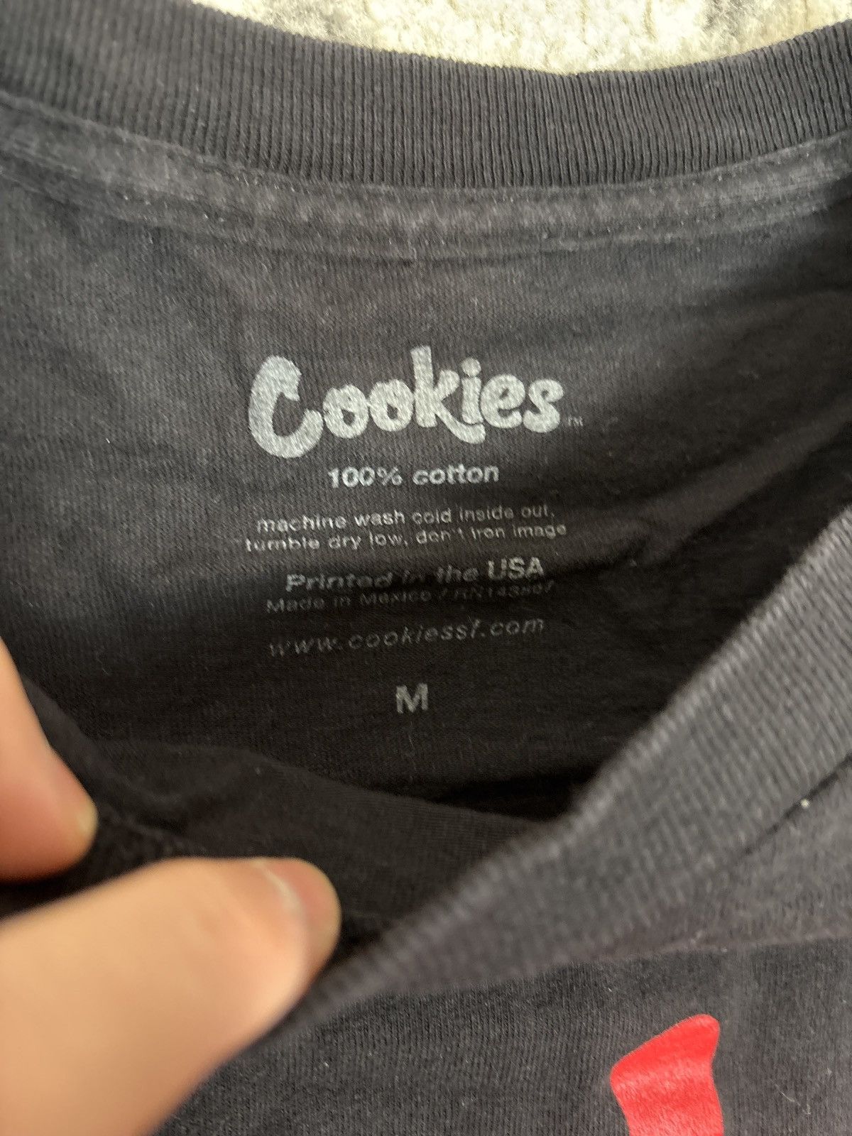 Cookies COOKIES RED LOGO T SHIRT Size US M / EU 48-50 / 2 - 5 Thumbnail
