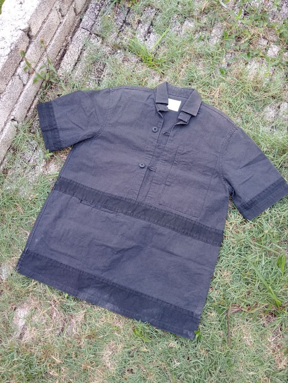 Japanese Brand Vintage Homemade Japan Sunfaded Pullover Shirt Size US M / EU 48-50 / 2 - 2 Thumbnail