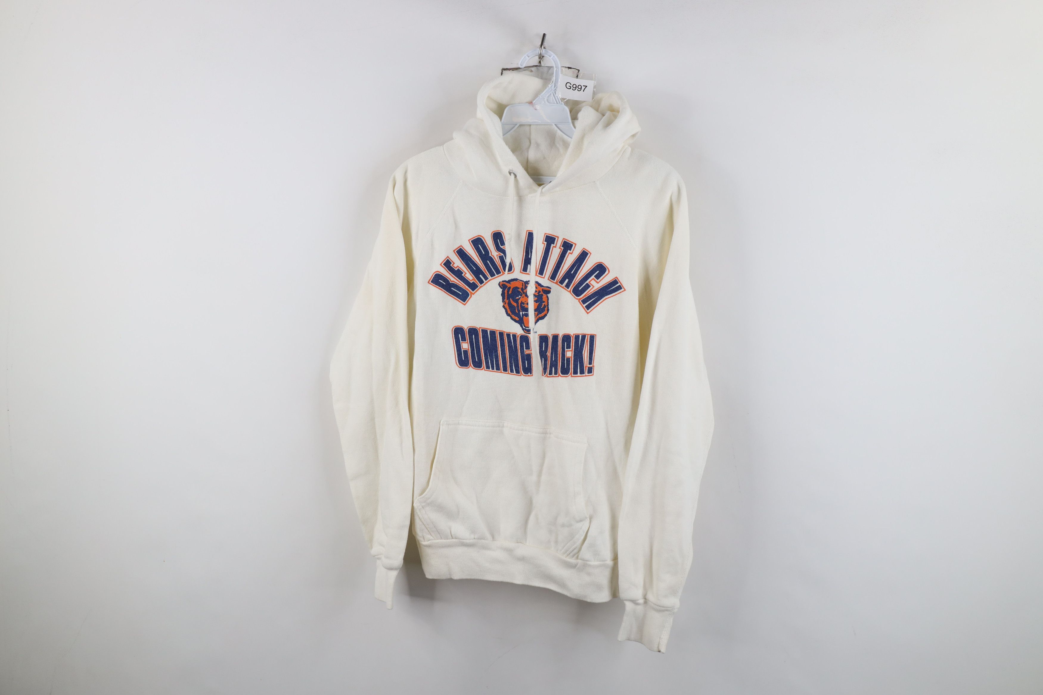 Vintage Vintage 70s 80s Chicago Bears Football Hoodie Sweatshirt Size M / US 6-8 / IT 42-44 - 1 Thumbnail