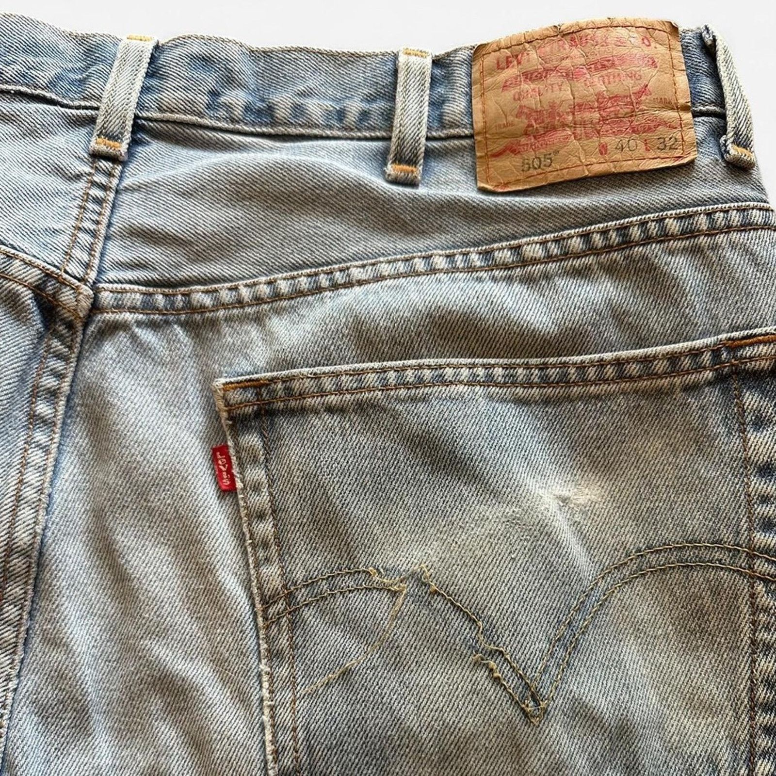 Levi's 37X30 vintage levi straight leg red tab Size US 37 - 4 Thumbnail