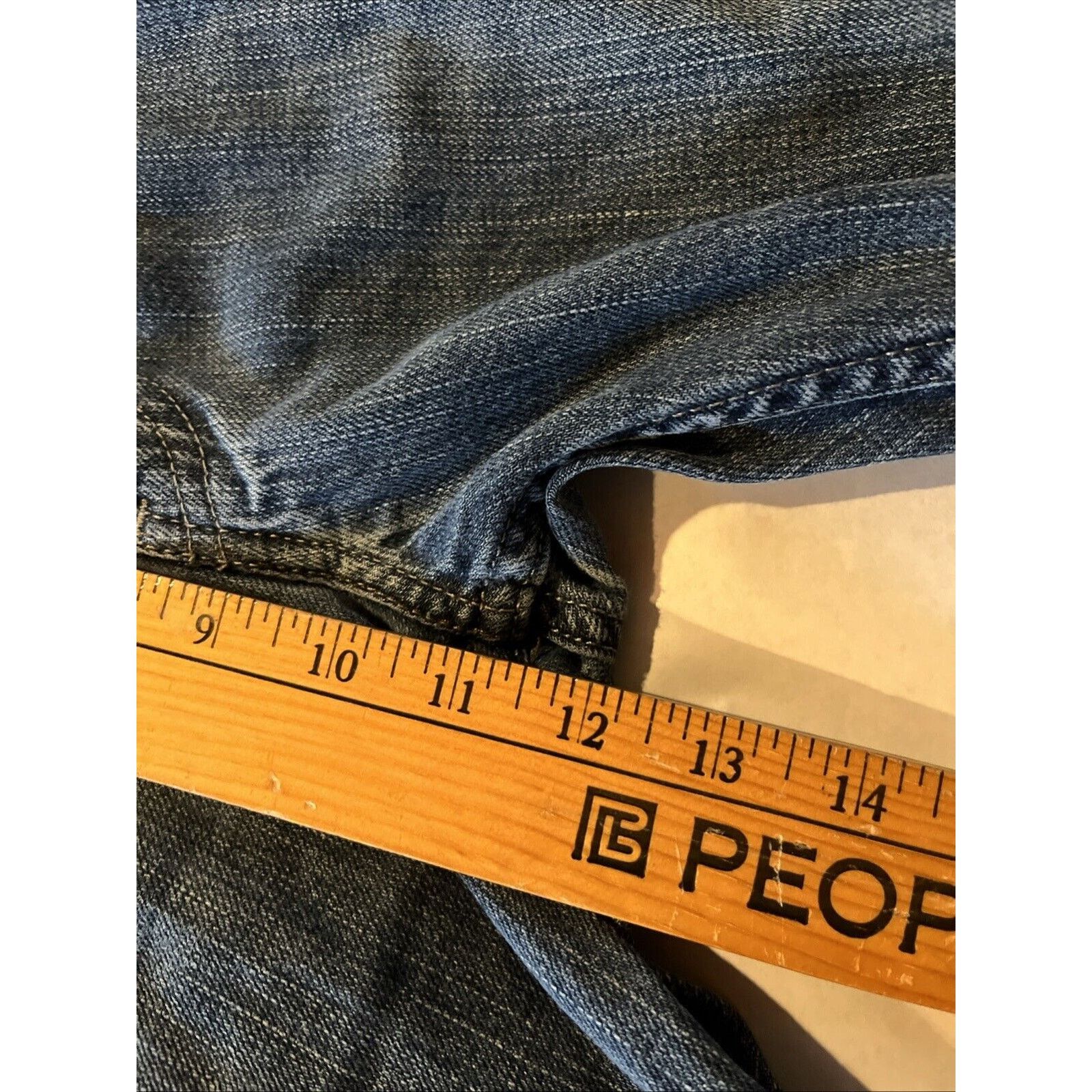Levi's Levi's 514 Jeans Men's 36x30 Blue Denim Cotton Medium Wash Size US 36 / EU 52 - 11 Thumbnail