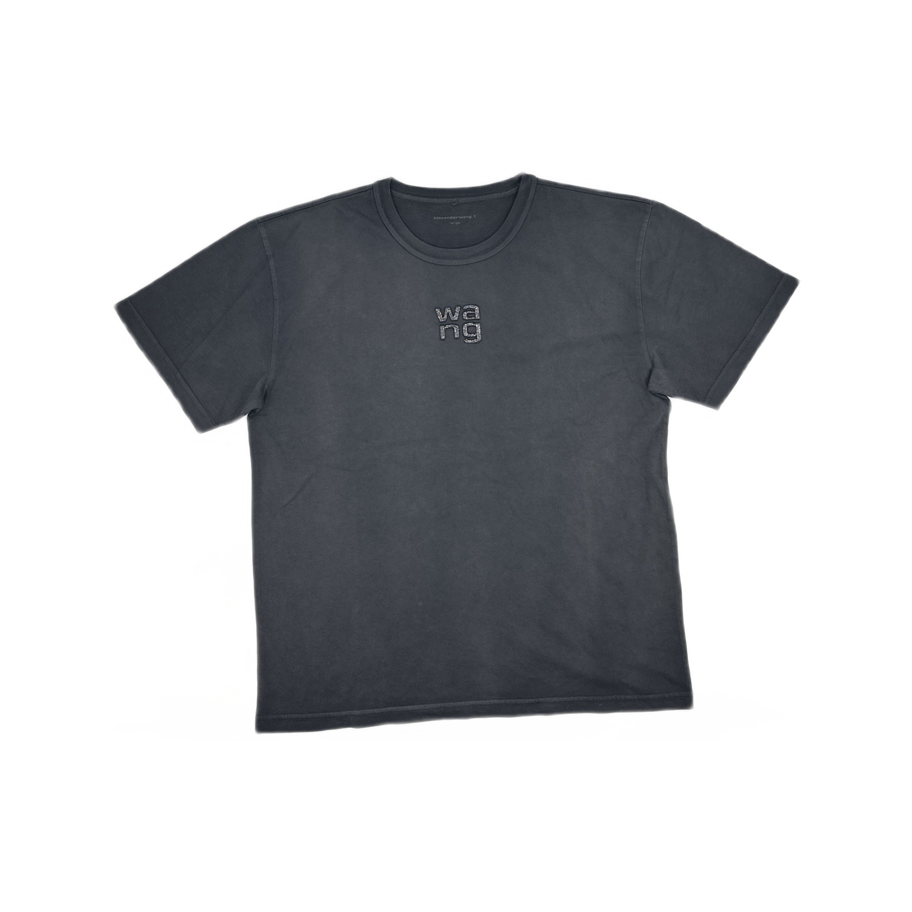 Alexander Wang Alexander Wang Logo Short Sleeve T-Shirt Size L Size L / US 10 / IT 46 - 1 Thumbnail