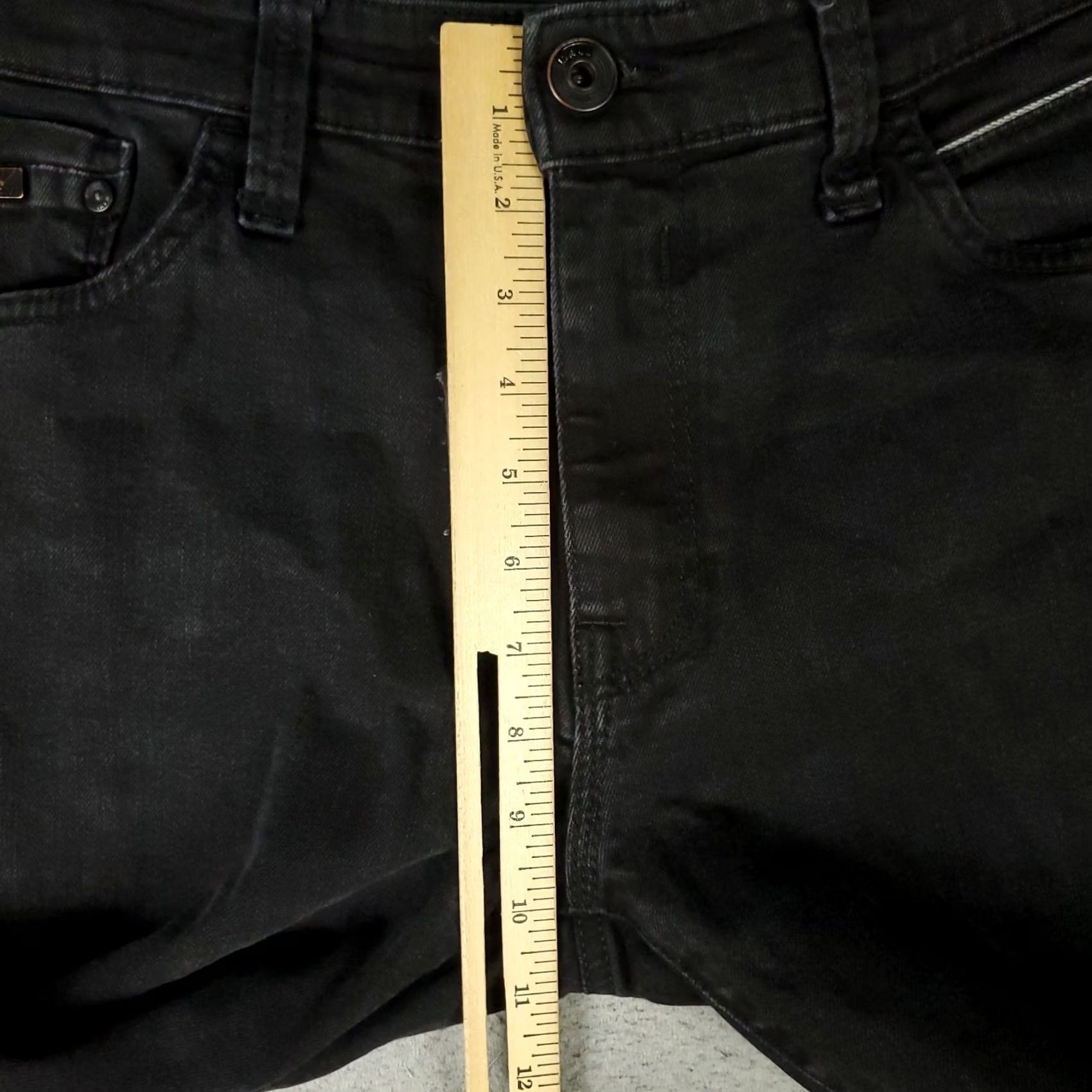 Vintage Mavi Jeans Mens Size 36x28 Black Straight Leg 5 Pocket Denim Pants Jeans Size US 36 / EU 52 - 4 Thumbnail