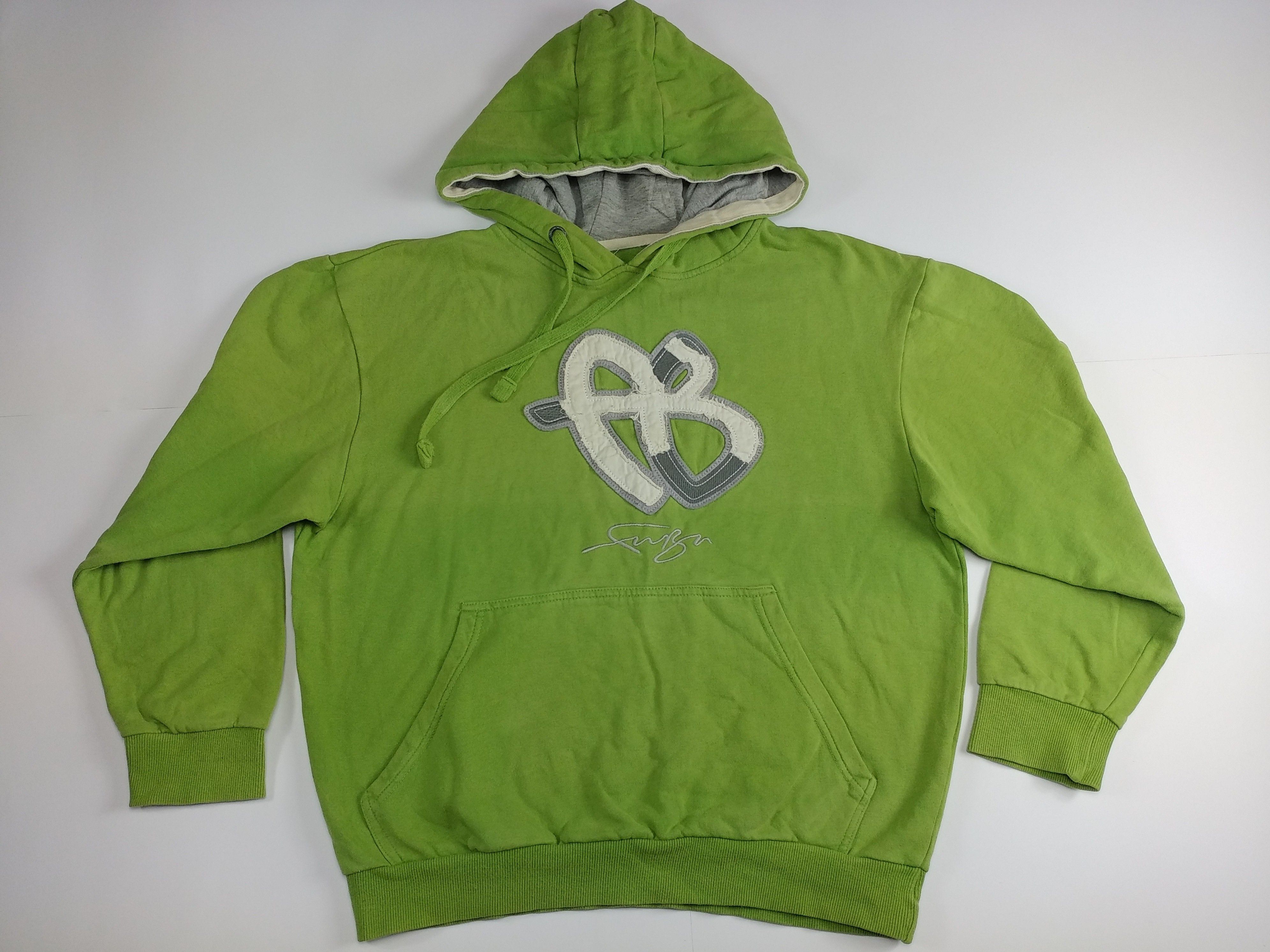 Fubu FUBU hoodie, green, vintage hip hop sweatshirt, 90s size M Size US M / EU 48-50 / 2 - 9 Thumbnail