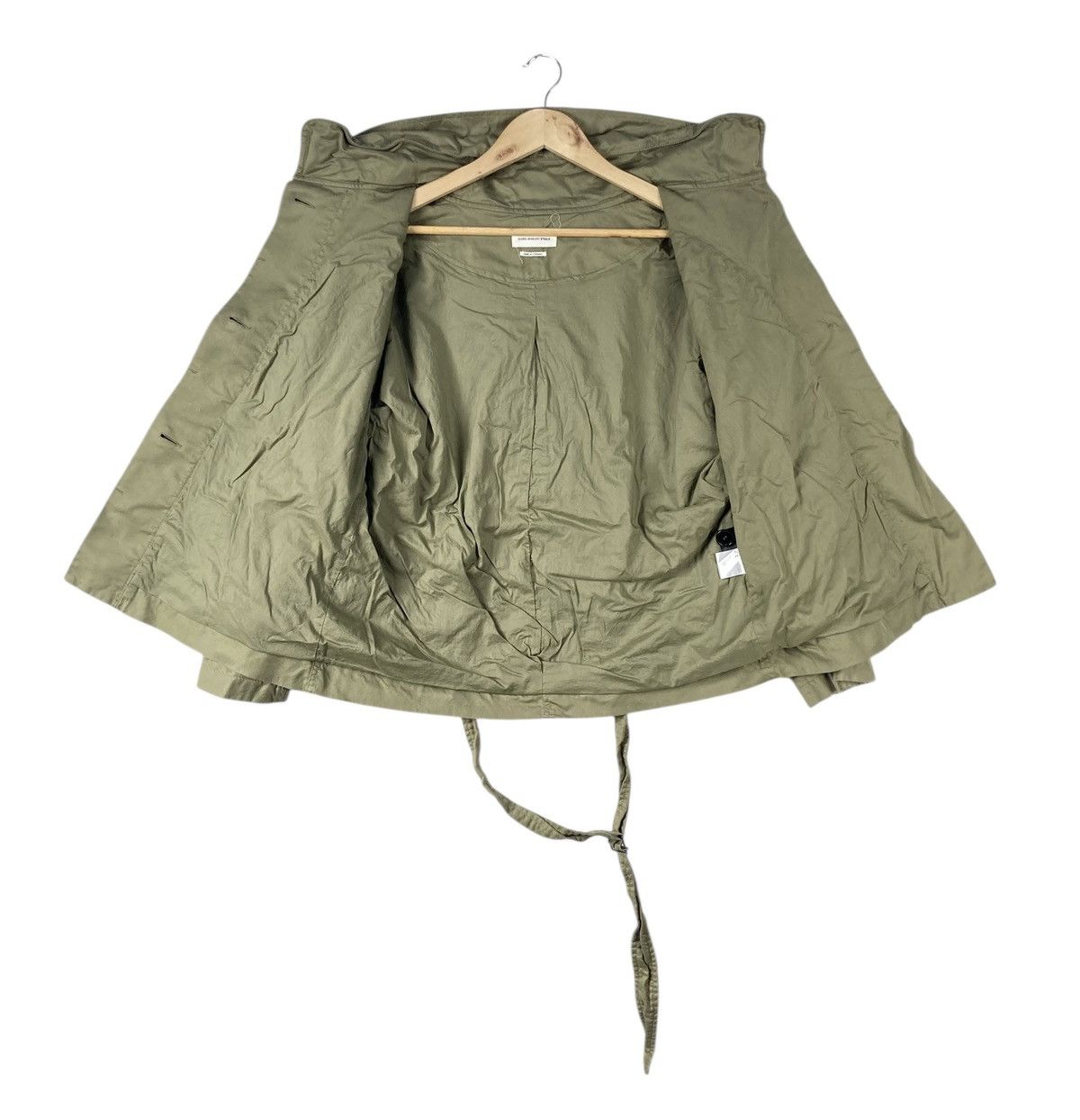 Isabel Marant Etoile Luxury French Design Isabel Marant Etoile Khaki Baggy Jacket Size L / US 10 / IT 46 - 4 Thumbnail