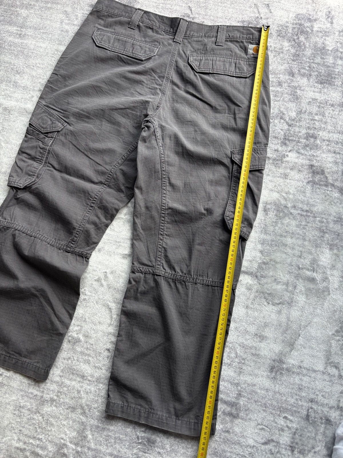 Carhartt Carhartt Force Relaxed Fit Grey Cargo Work Pants Size US 36 / EU 52 - 13 Thumbnail
