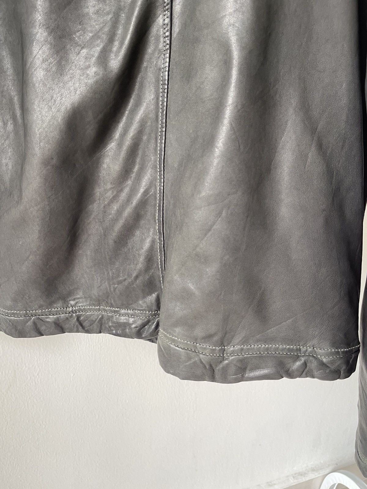 Giorgio Brato Giorgio Brato Vera Pelle Leather Jacket Size US S / EU 44-46 / 1 - 19 Thumbnail