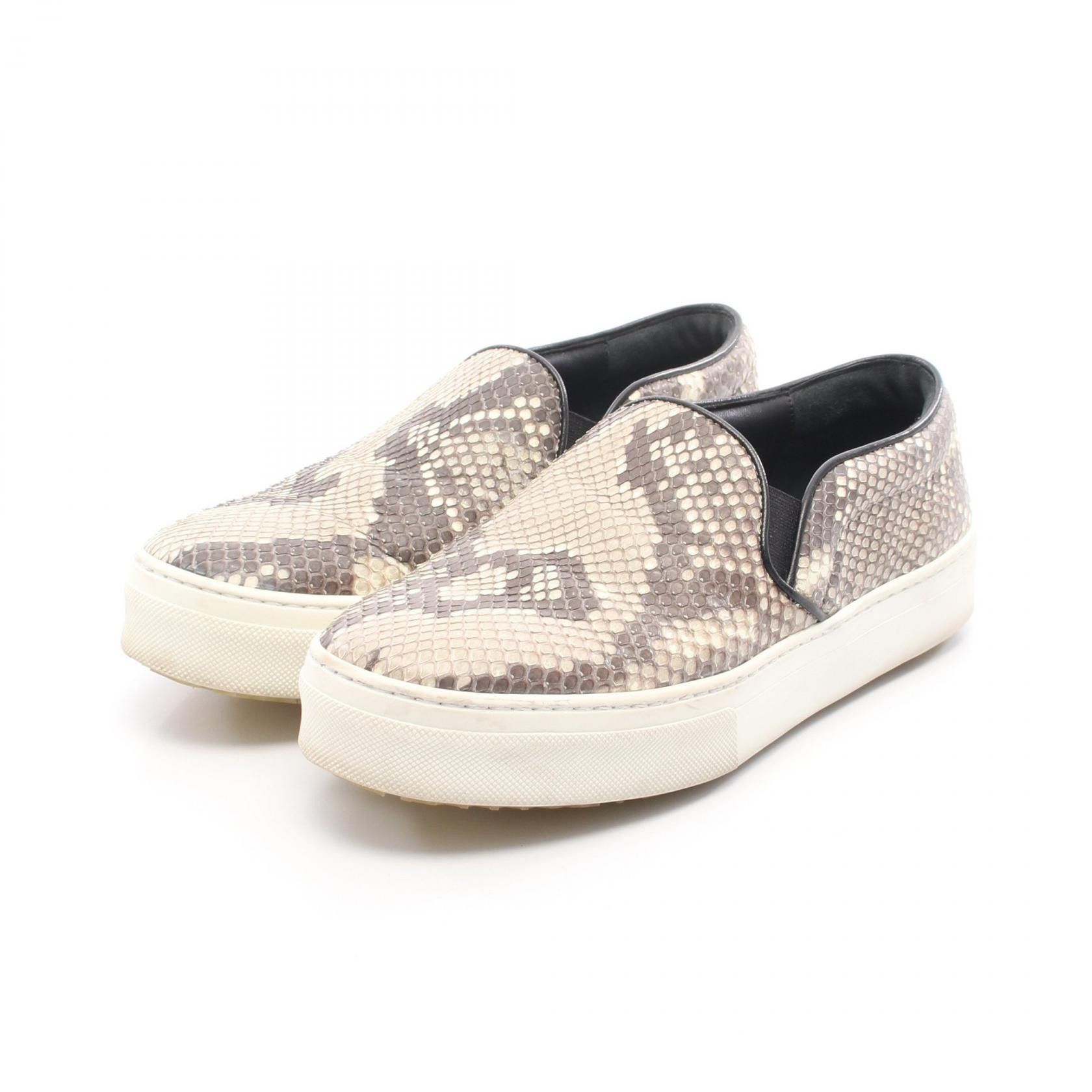 Celine Celine CELINE Exotic Leather Slip On Sneakers Leather Shoes DUTY FREE for USA Size ONE SIZE - 1 Thumbnail