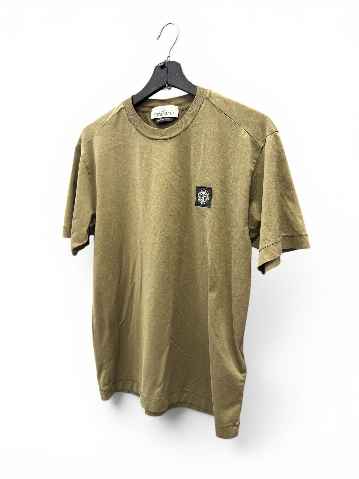 Stone Island Stone Island Olive Logo Shirt Size US S / EU 44-46 / 1 - 3 Thumbnail