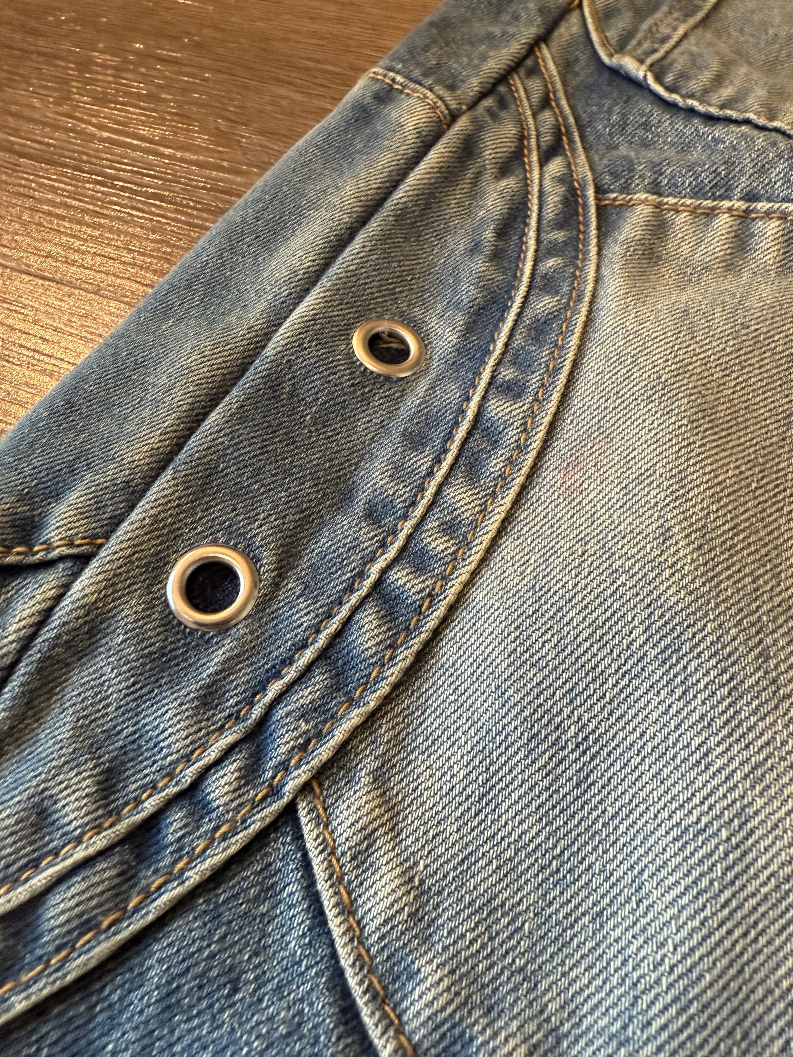 Vale Vale State blue motor denim jeans Size US 34 / EU 50 - 2 Thumbnail
