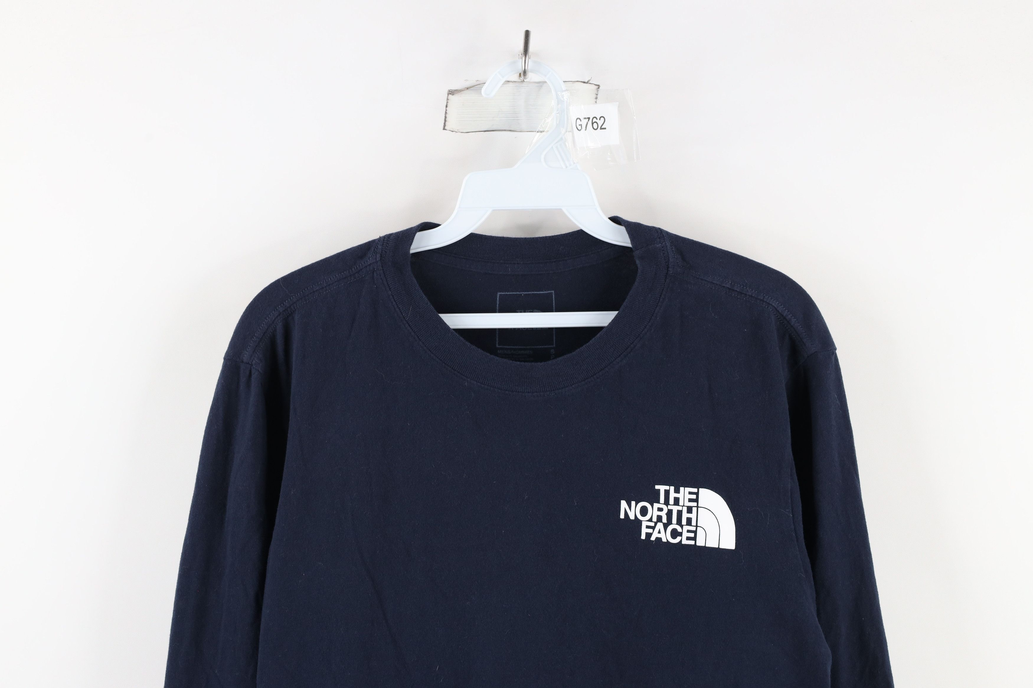 The North Face × Vintage The North Face Spell Out Big Logo Long Sleeve T-Shirt Blue Size US S / EU 44-46 / 1 - 2 Thumbnail