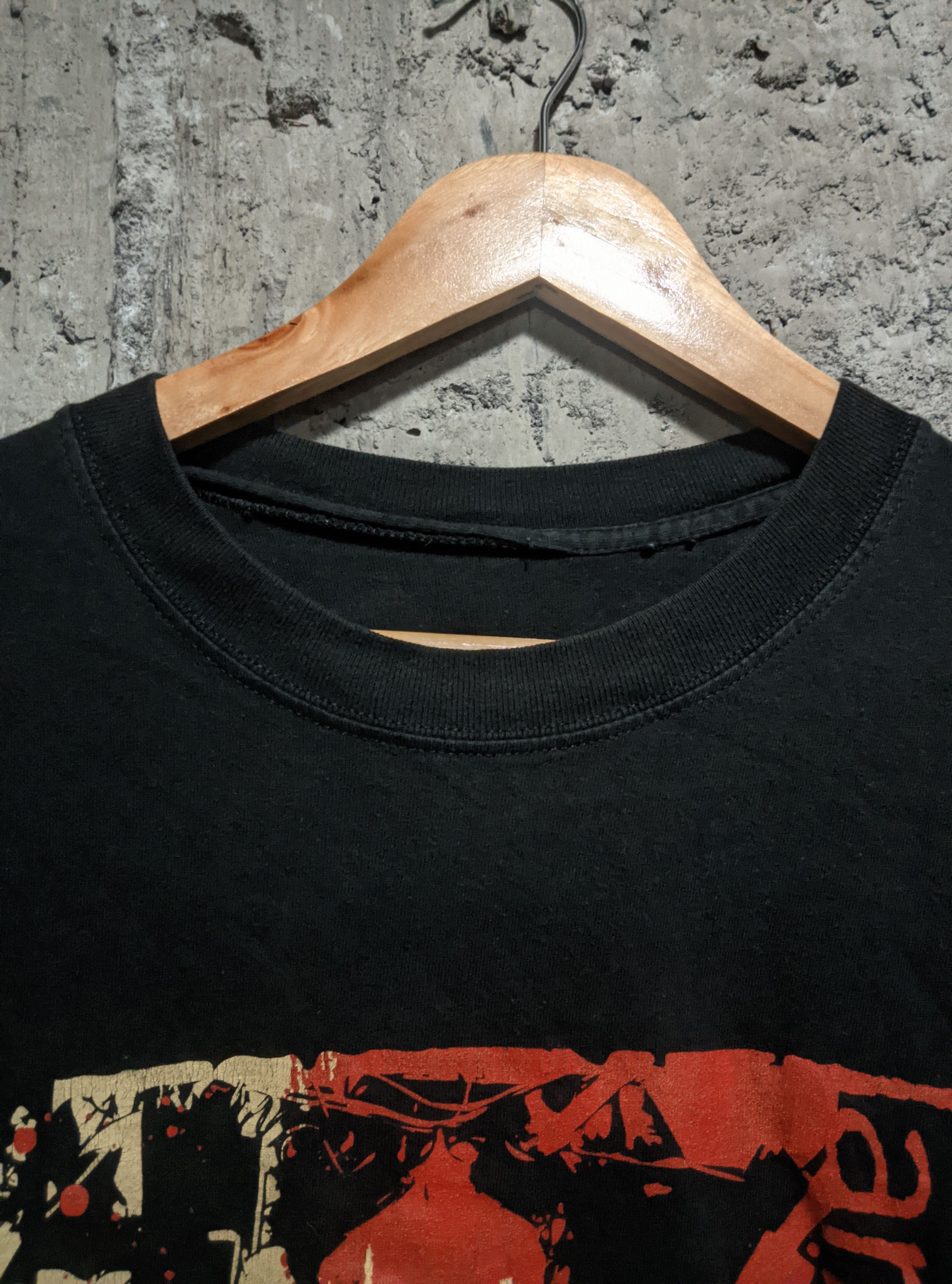 Vintage Vintage 2005 lamb of god as the palace burns metal t shirt Size US XL / EU 56 / 4 - 3 Thumbnail
