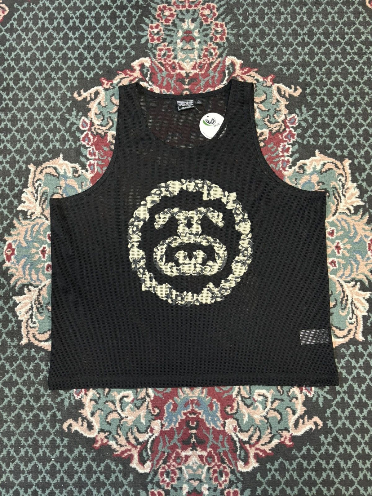 DENIM TEARS × Stussy Stussy x Denim Tears Mesh Tank Top