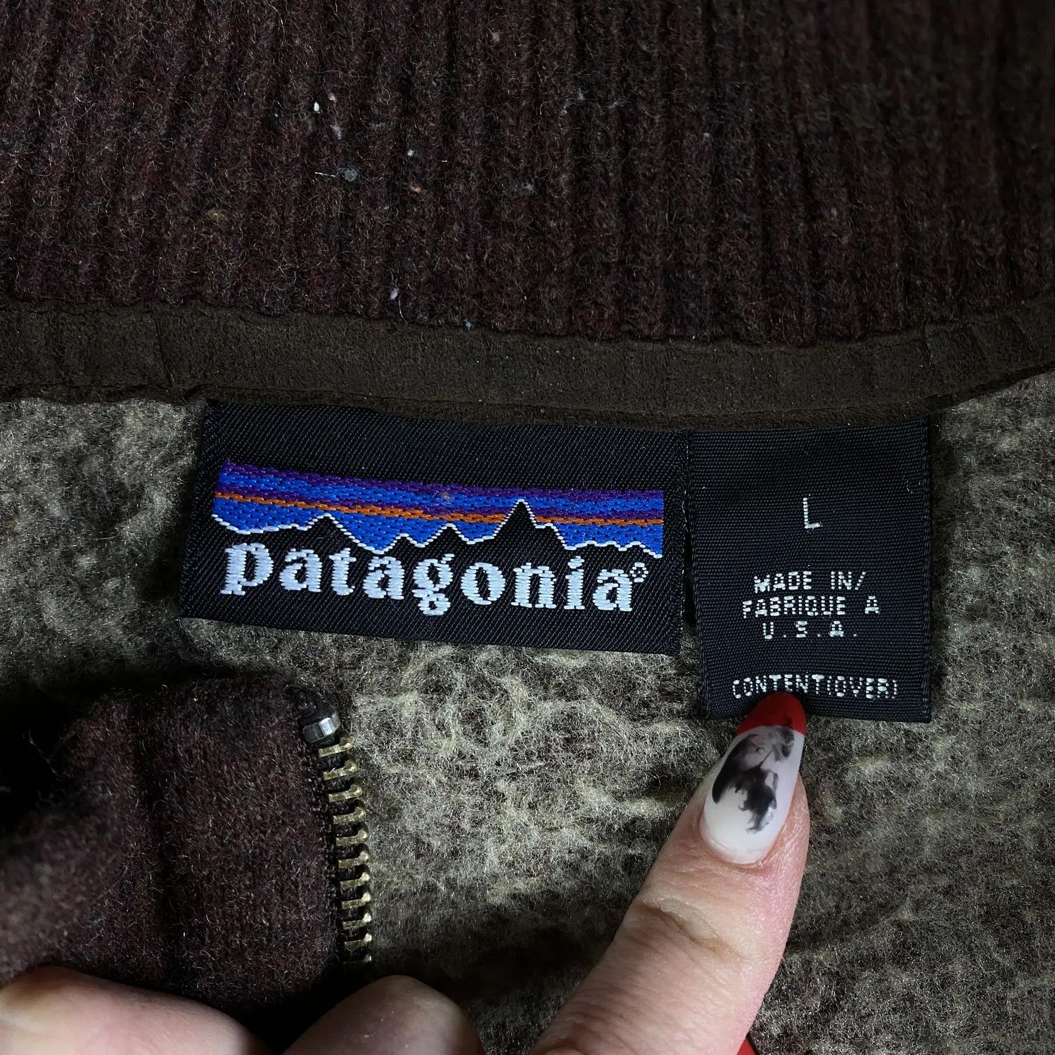 Patagonia Men’s Zip Sweater Patagonia Vintage Size L Size US L / EU 52-54 / 3 - 5 Thumbnail