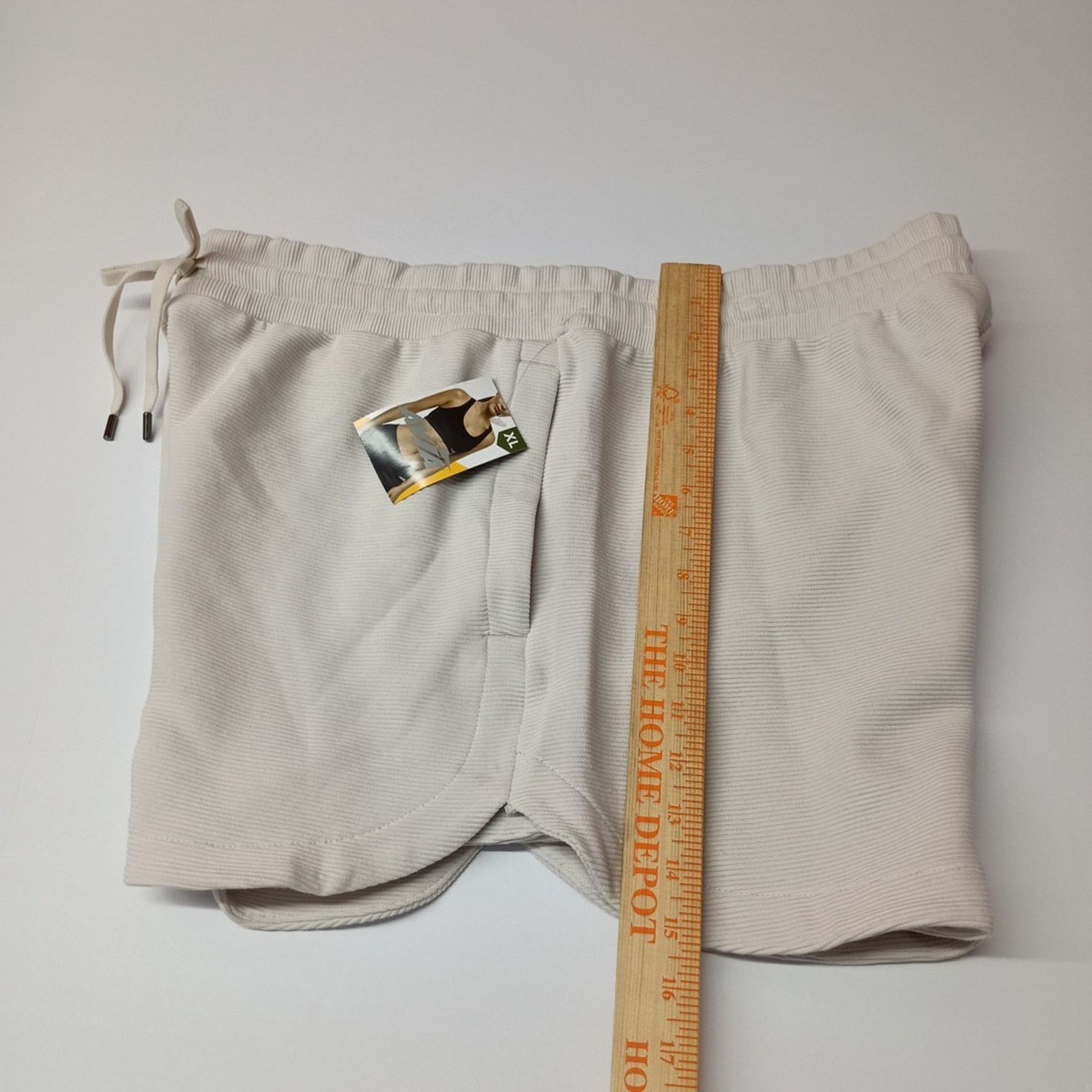Avia AVIA Ottoman Lounge Shorts Women's Size XL Khaki Safari Size 36" / US 14 / IT 50 - 7 Thumbnail