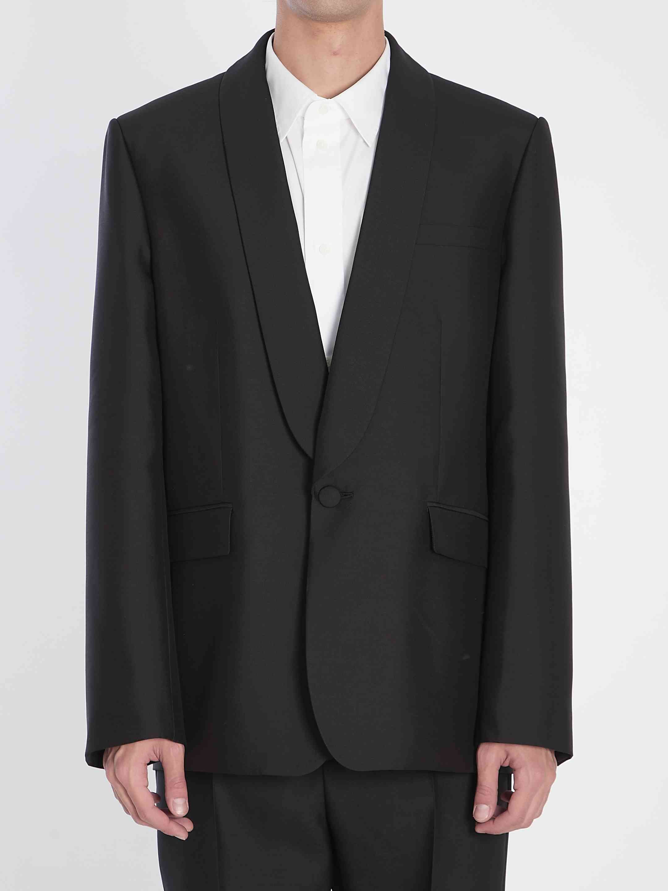 テーラードジャケット LOEWE WOOL AND SILK JACKET Loewe Wool and Silk Jacket | Grailed