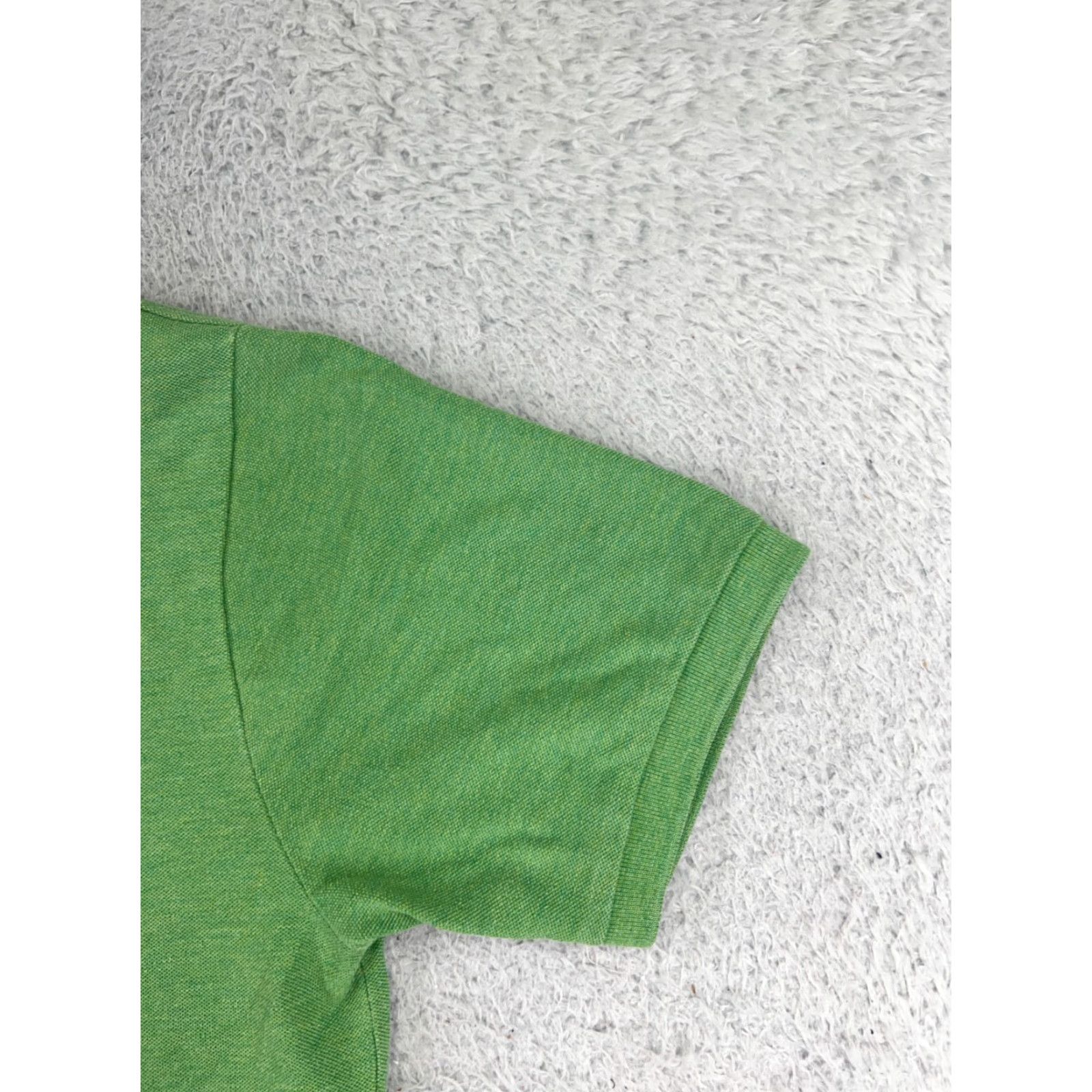 Ralph Lauren VINTAGE Ralph Lauren Polo Shirt Mens Large Green Polo Shirt L Red Solid Embroidered Logo 90s Mens Polo Size US L / EU 52-54 / 3 - 5 Thumbnail