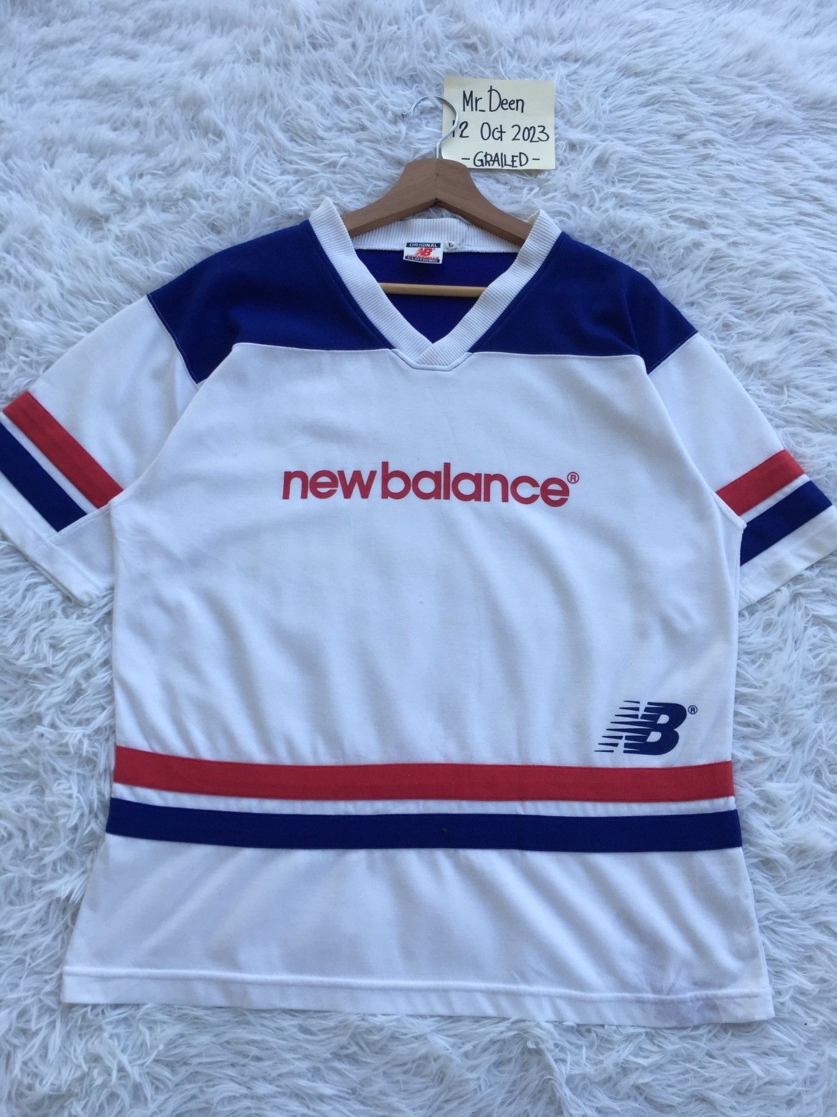 New Balance Rare New Balance Jersey Size US L / EU 52-54 / 3 - 4 Thumbnail