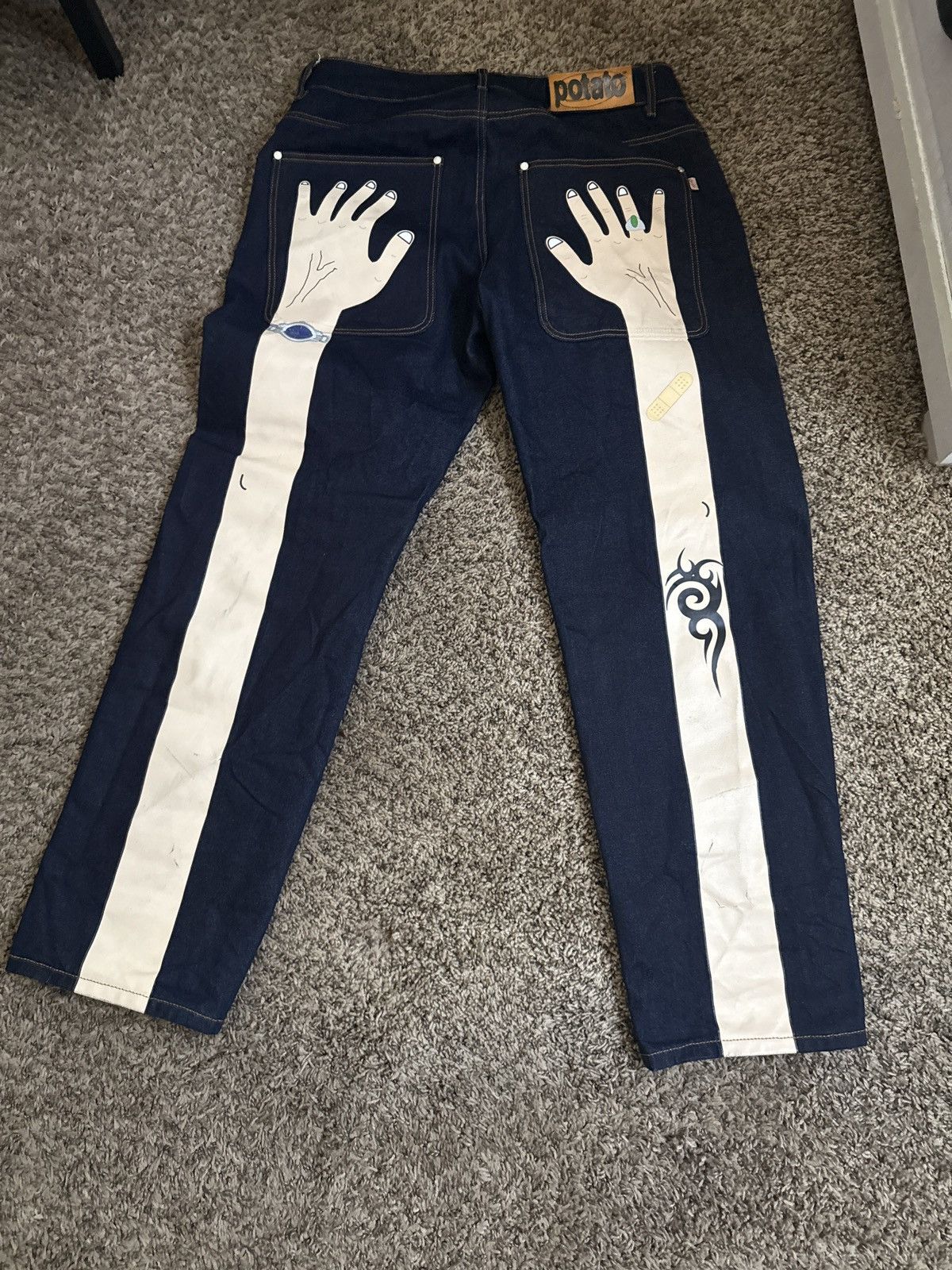 Imran Potato Imran potato Hand denim Size US 36 / EU 52 - 4 Thumbnail