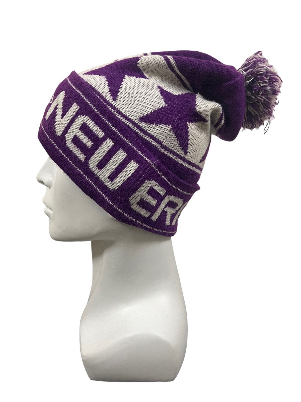 New Era New Era Big Spellout Logo Style Beanie Size ONE SIZE - 2 Thumbnail