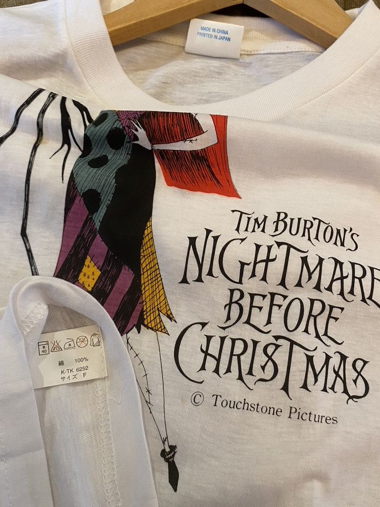 Vintage 1997 Vintage The Nightmare Before Christmas Movie Promo Tee Size US L / EU 52-54 / 3 - 8 Thumbnail