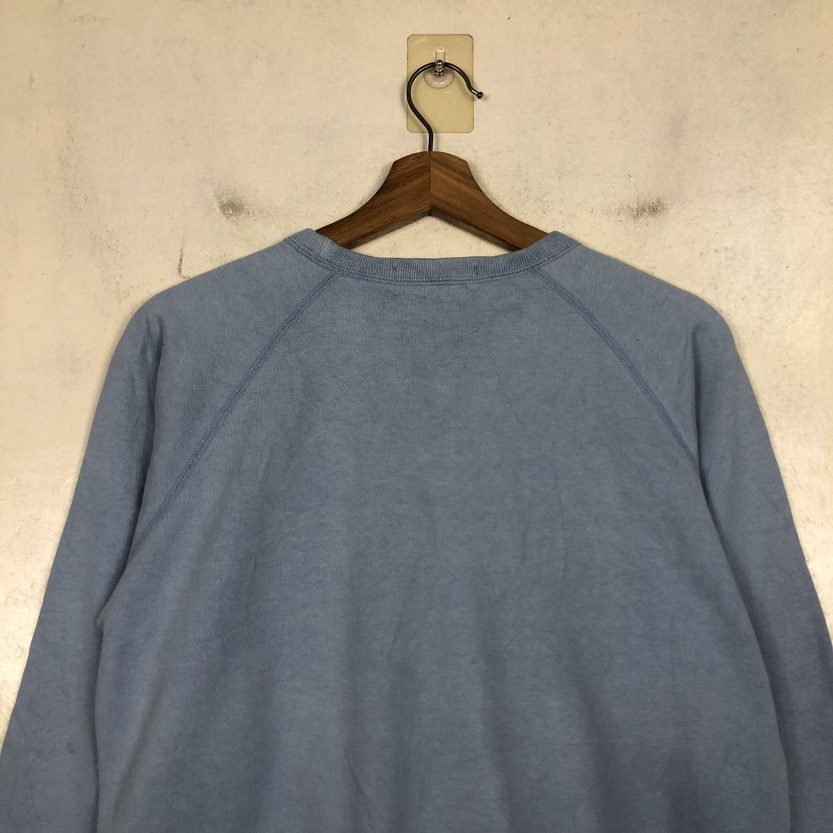 Polo Ralph Lauren 📌Vintage Sweatshirt Crewneck Polo Ralph Lauren Baby Blue Size US M / EU 48-50 / 2 - 11 Thumbnail