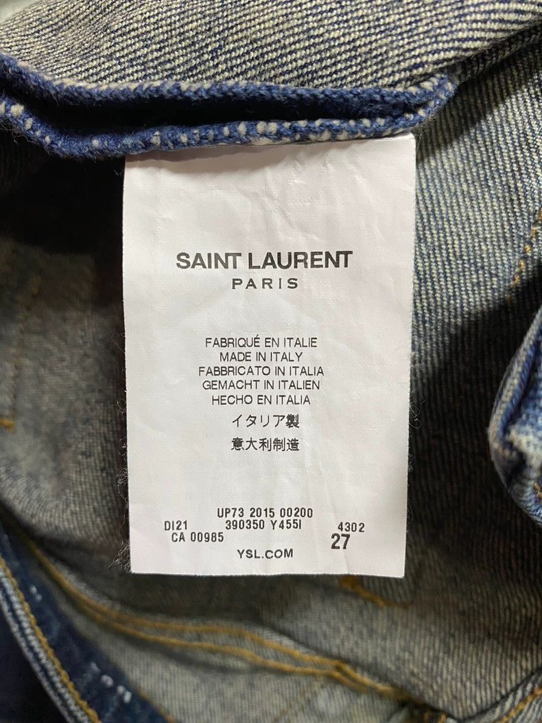 Saint Laurent Paris Saint Laurent Paris Saint Laurent Women's Denim Jeans Size Size US 27 - 5 Thumbnail