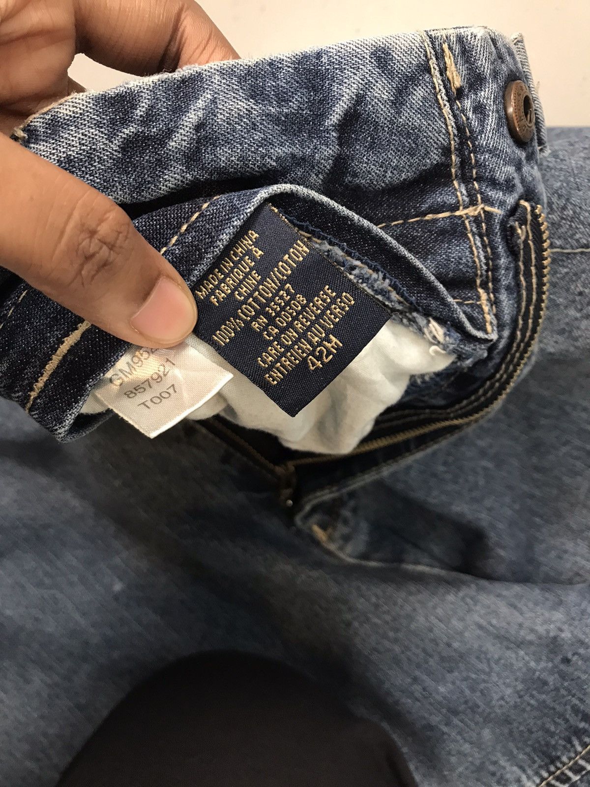 Marithe + Francois Girbaud Vintage marithe & Francois girbaud baggy denim pant Size US 44 / EU 60 - 9 Thumbnail