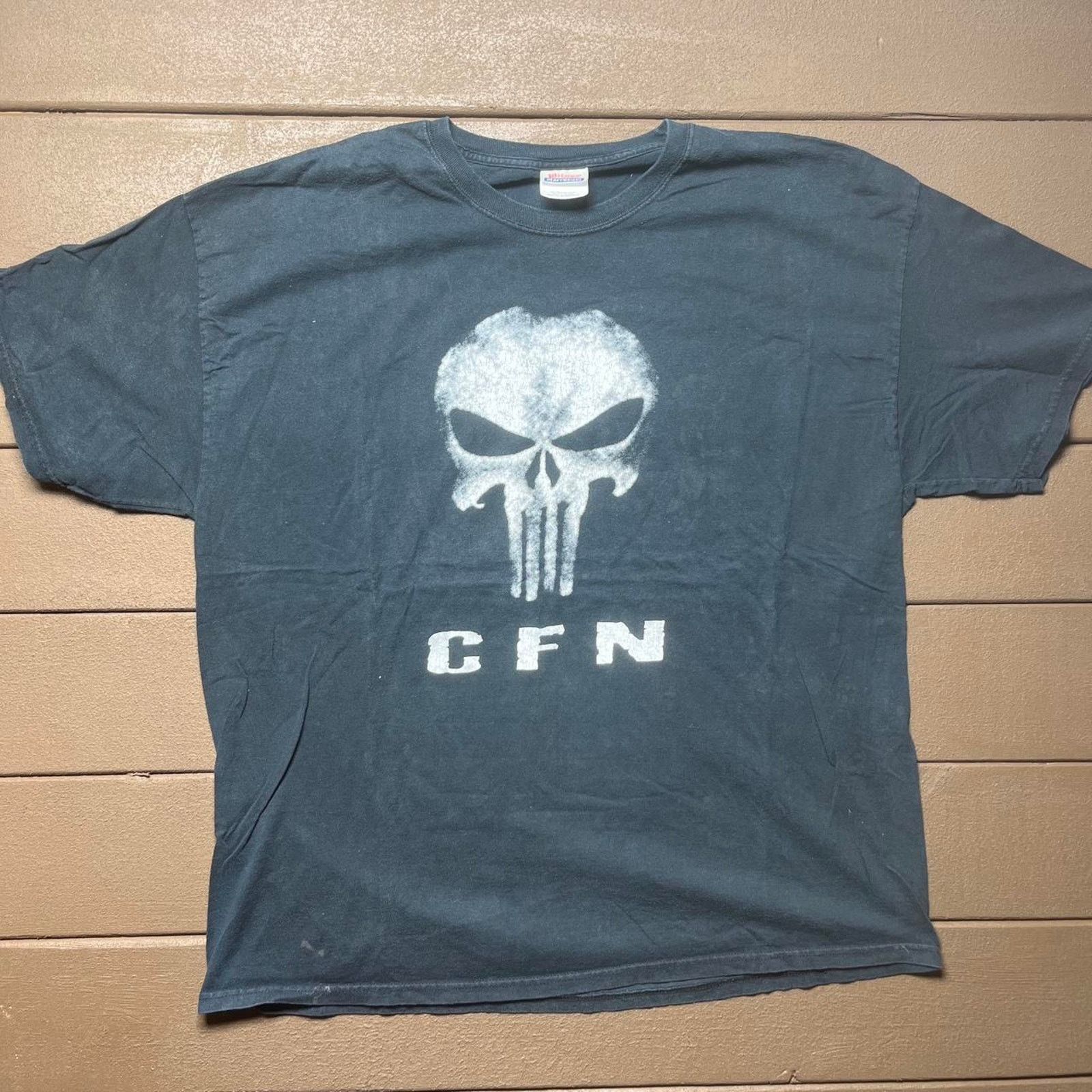 Hanes Vintage CFN Punisher Promo Shirt Size US XXL / EU 58 / 5 - 1 Thumbnail
