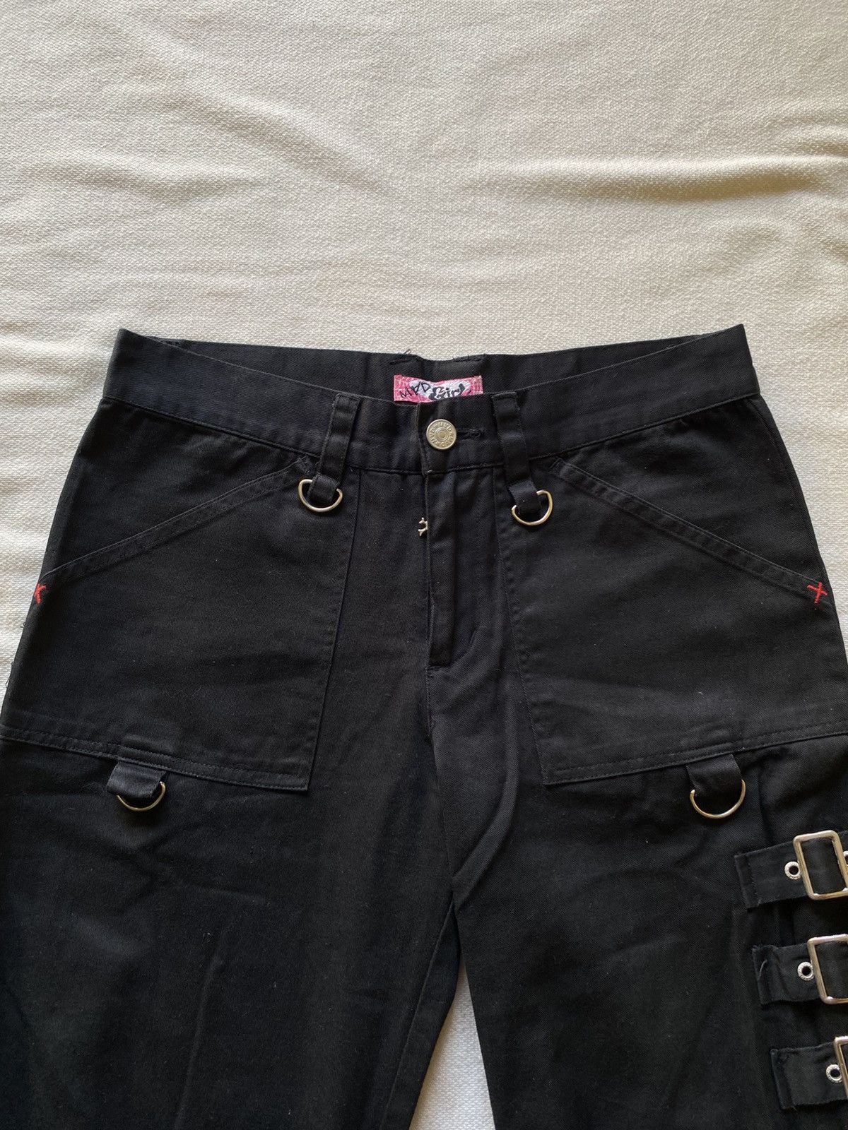 Seditionaries MAD PUNK Seditionaries Punk Bondage Style Pants Size 29" - 7 Thumbnail
