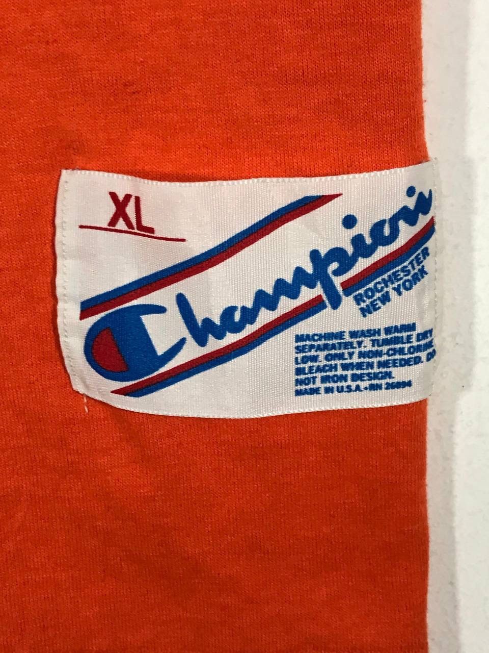 NFL Vintage 80s champion Denver broncos nfl team American Size US XL / EU 56 / 4 - 4 Thumbnail