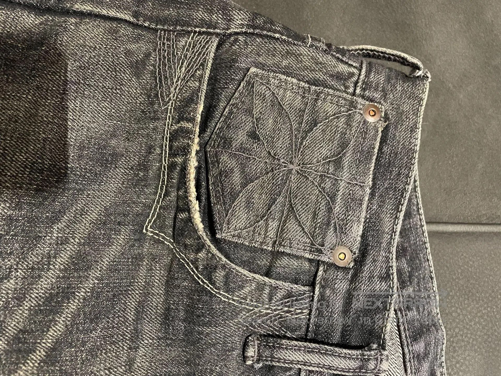 Neighborhood NEIGHBORHOOD Indigo Patch Miner Jeans S. Size US 27 - 4 Thumbnail
