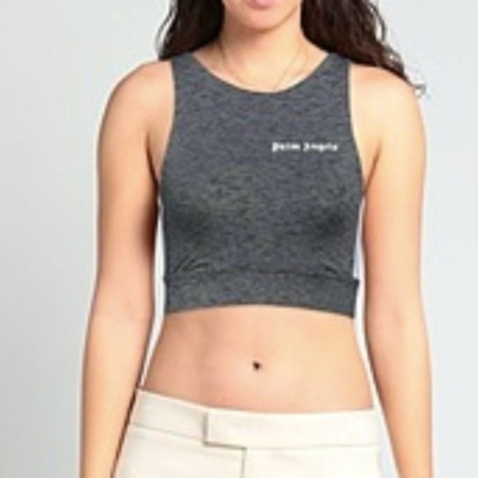 Palm Angels Palm Angels Crop top grey M Size M / US 6-8 / IT 42-44 - 4 Thumbnail