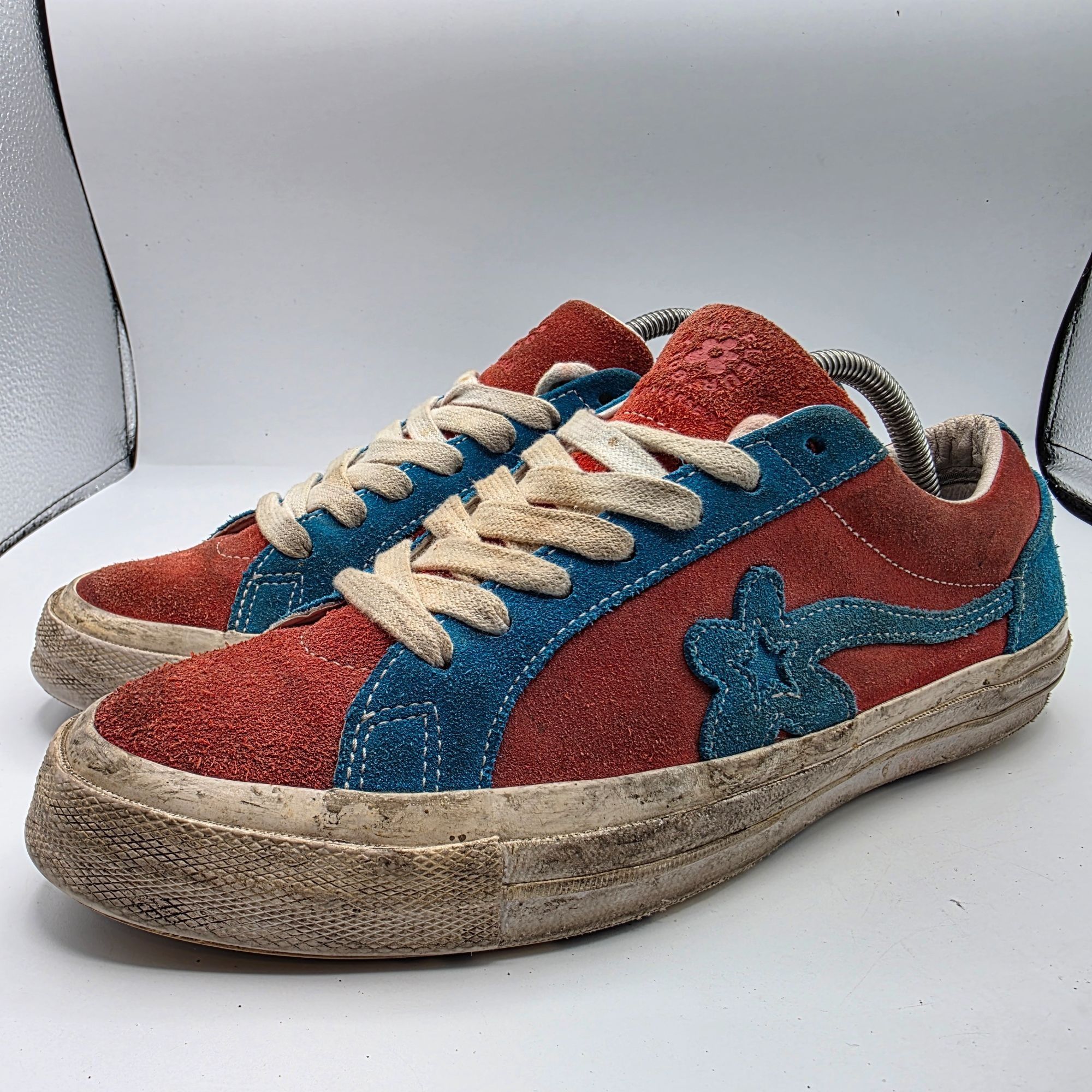 Converse × Golf le Fleur Converse Golf Le Fleur x One Star Ox Mens Size 9.5 Red Blue Size US 9.5 / EU 42-43 - 4 Thumbnail