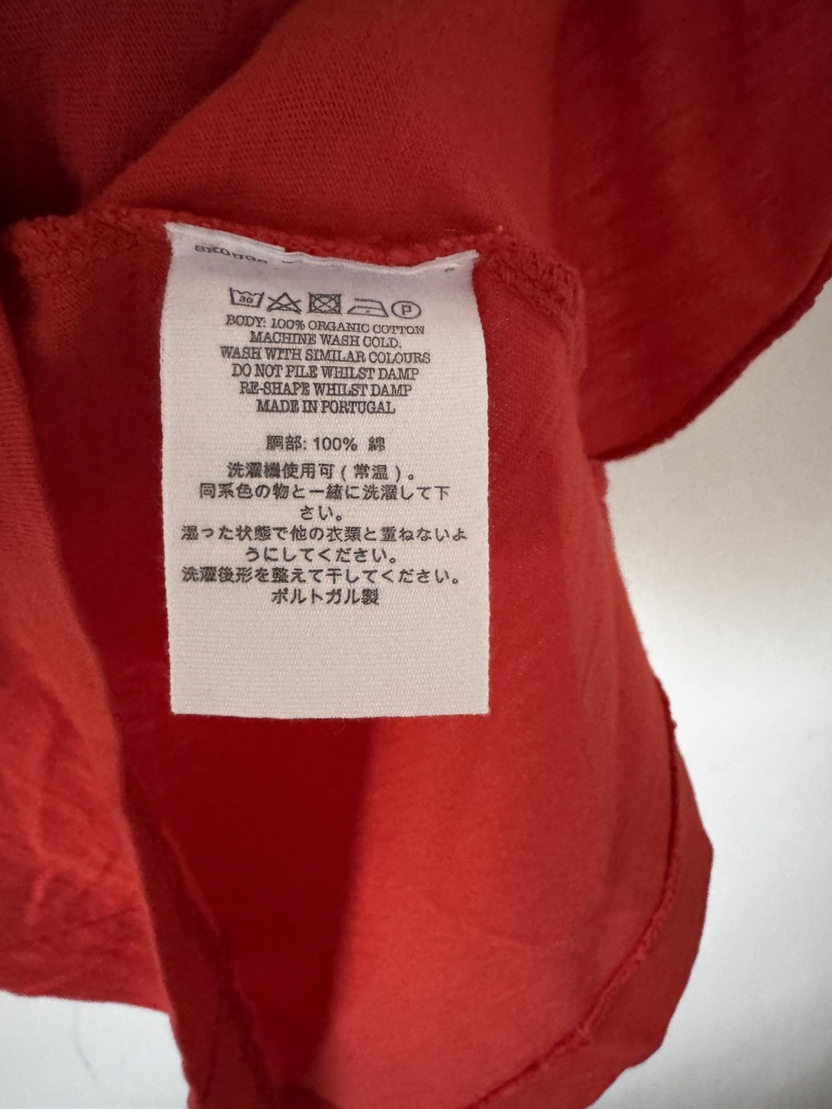YMC YMC red orange cotton t-shirt S Size US S / EU 44-46 / 1 - 4 Thumbnail