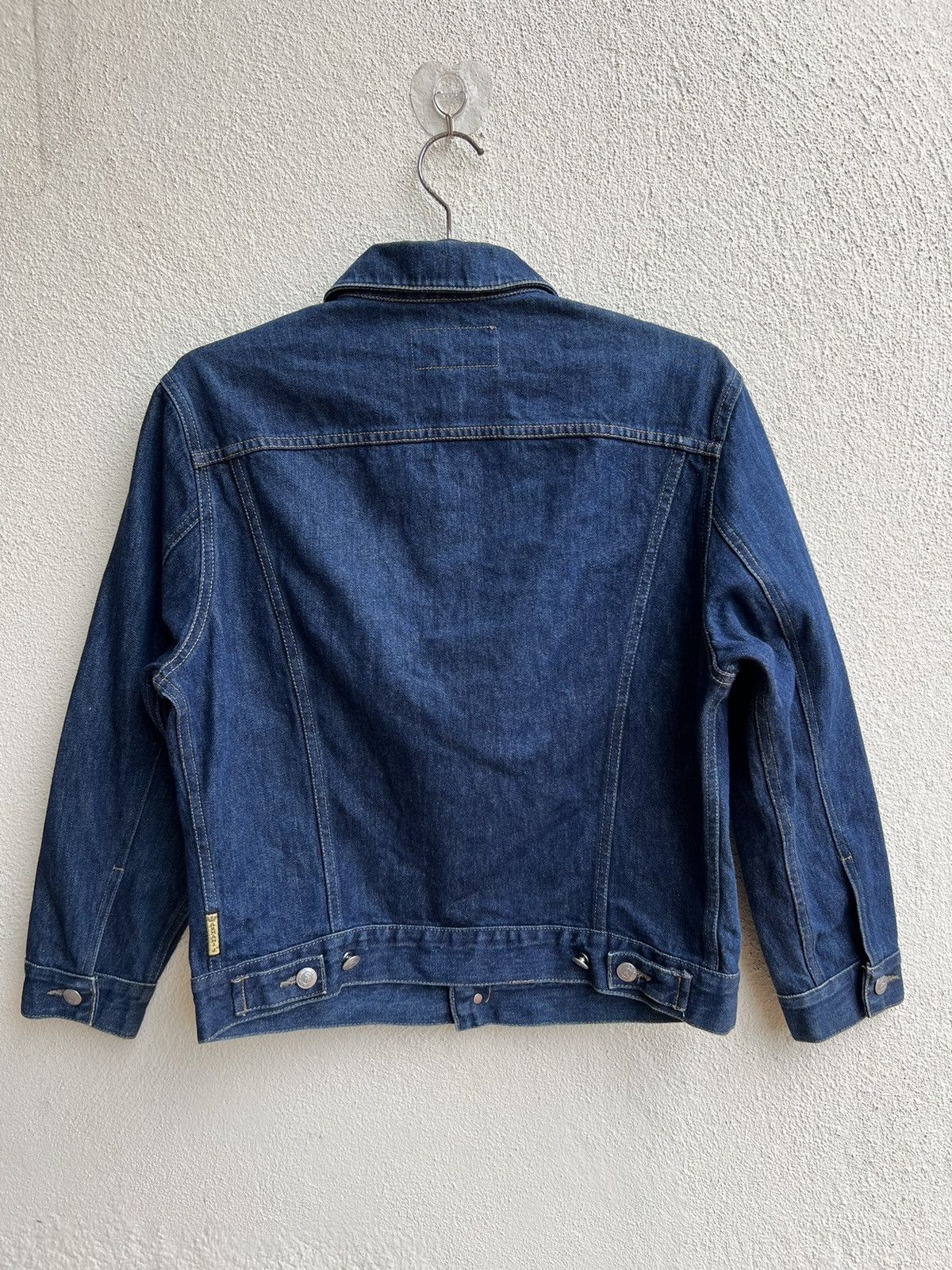 Armani AJ Armani Jeans Indigo 002 Series Denim Trucker Jacket Size US M / EU 48-50 / 2 - 13 Thumbnail