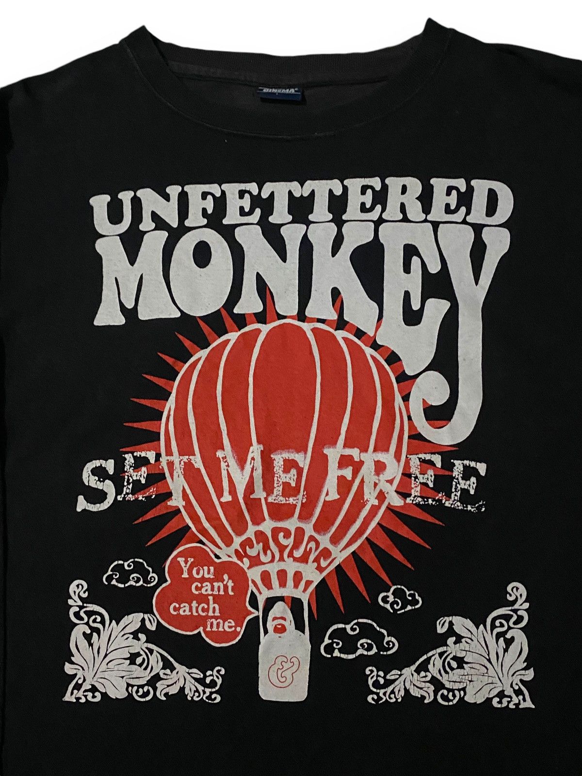 Beauty Beast × Japanese Brand CINEMA UNFETTERED MONKEY SET ME FREE GRAPHIC LONGSLEEVE TEE Size US M / EU 48-50 / 2 - 3 Thumbnail