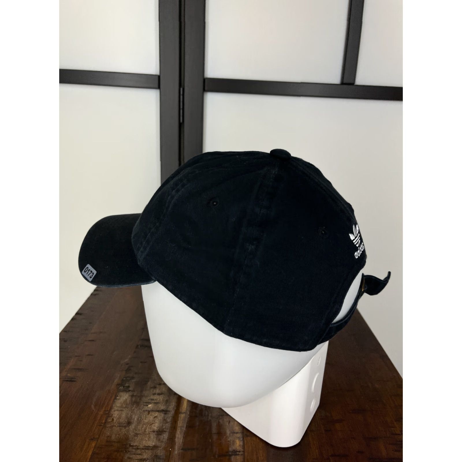 Adidas Adidas Hat Cap One Size Black 3 Stripes Cotton Unisex Adults Adjustable Twill Golf Hat Accessories Mens Womens Size ONE SIZE - 5 Thumbnail