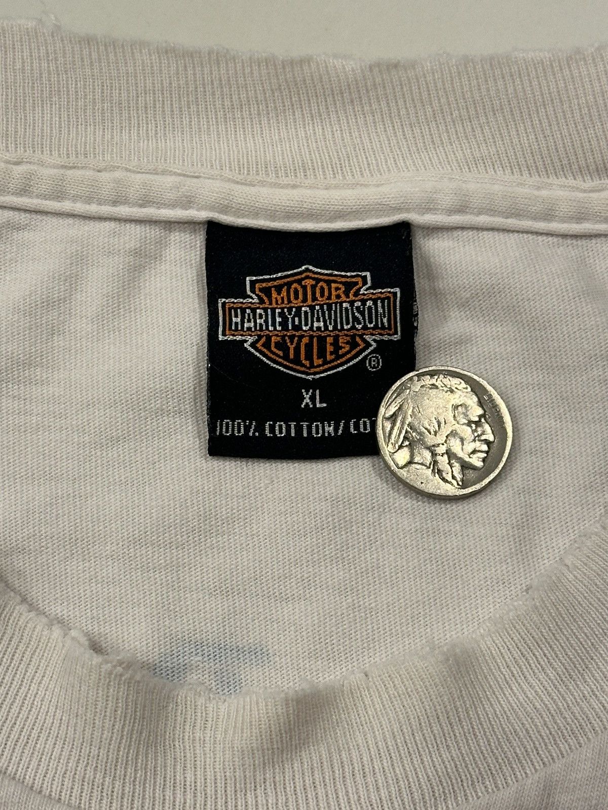 Harley Davidson × Vintage Vintage 2001 Y2K Harley Davidson T-Shirt Size XL Franklin TN Size US XL / EU 56 / 4 - 5 Thumbnail