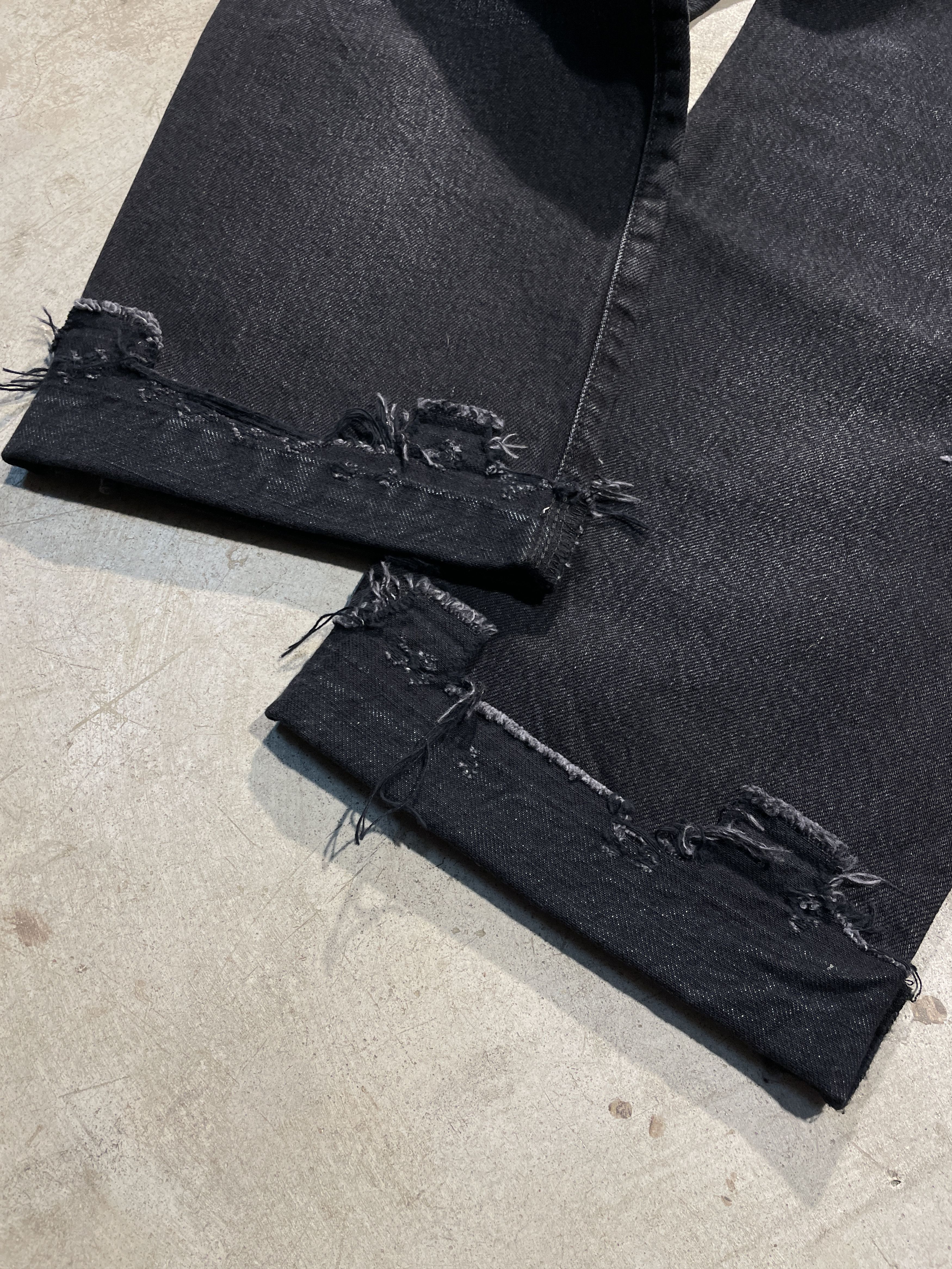 R13 R13 Boyfriend - JAKE BLACK Jeans Size 26" / US 2 / IT 38 - 10 Thumbnail
