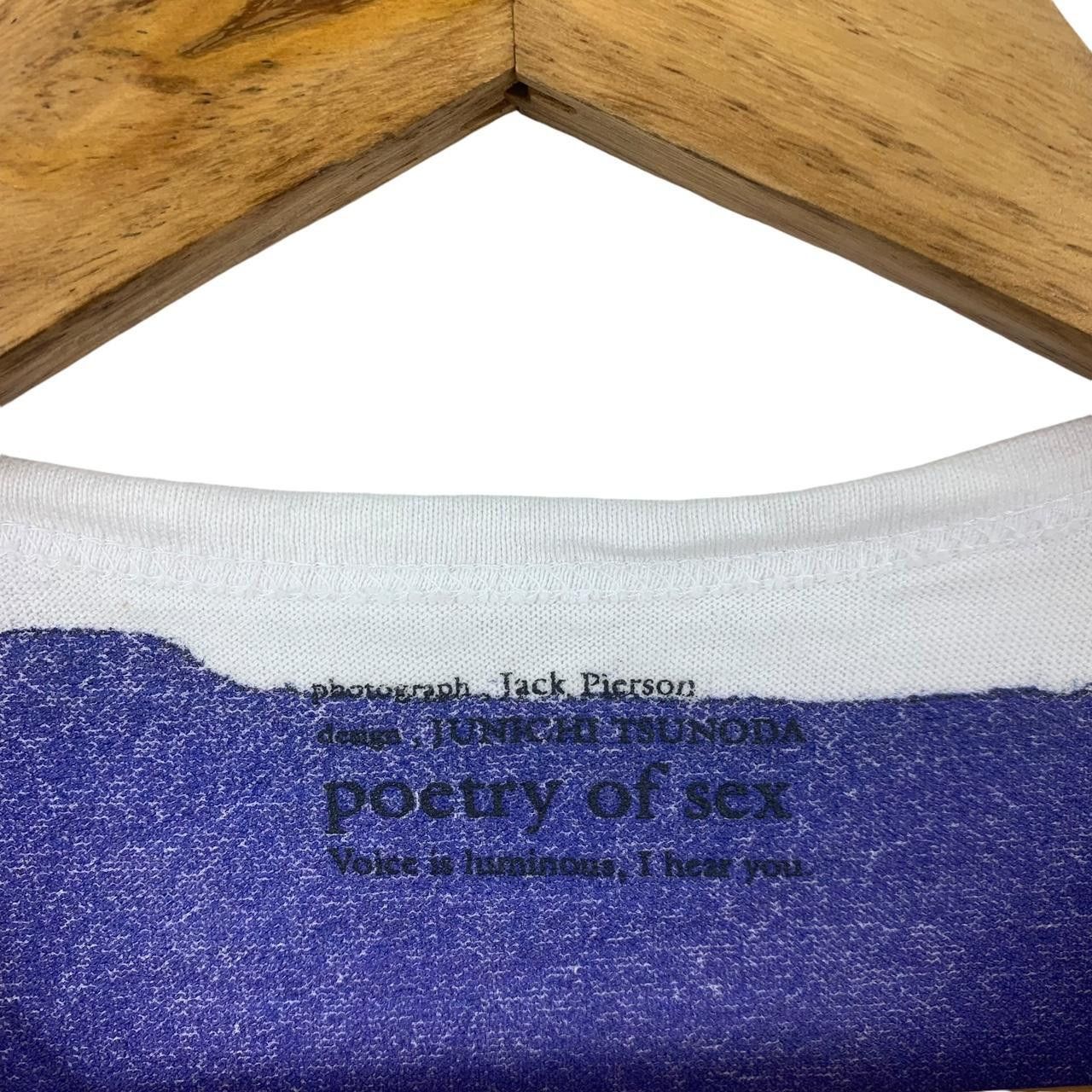 Other PHOTOGRAPH JACK PIERSON Poetry Of Sex Roses Tee Shirt Size XS / US 0-2 / IT 36-38 - 3 Thumbnail