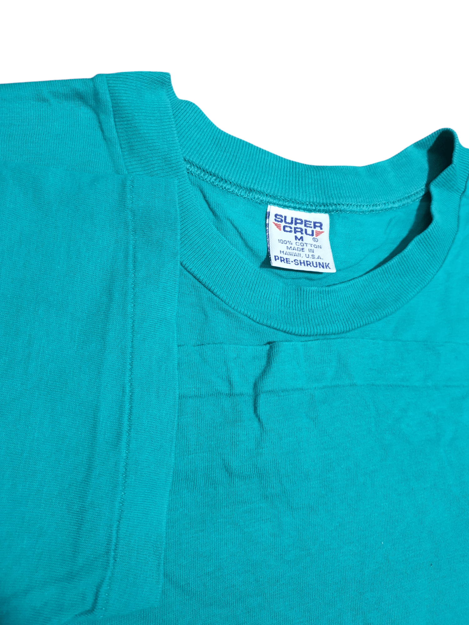 Vintage VINTAGE HAWAII SUPER CRU 19”/27.5” POLY TEES 1985 T-SHIRT Size US M / EU 48-50 / 2 - 6 Thumbnail