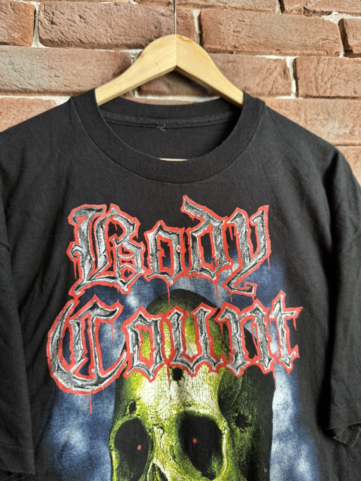 Band Tees Rare Vintage 90s Body Count debut album Brain Damage t shirt Size US XL / EU 56 / 4 - 9 Thumbnail