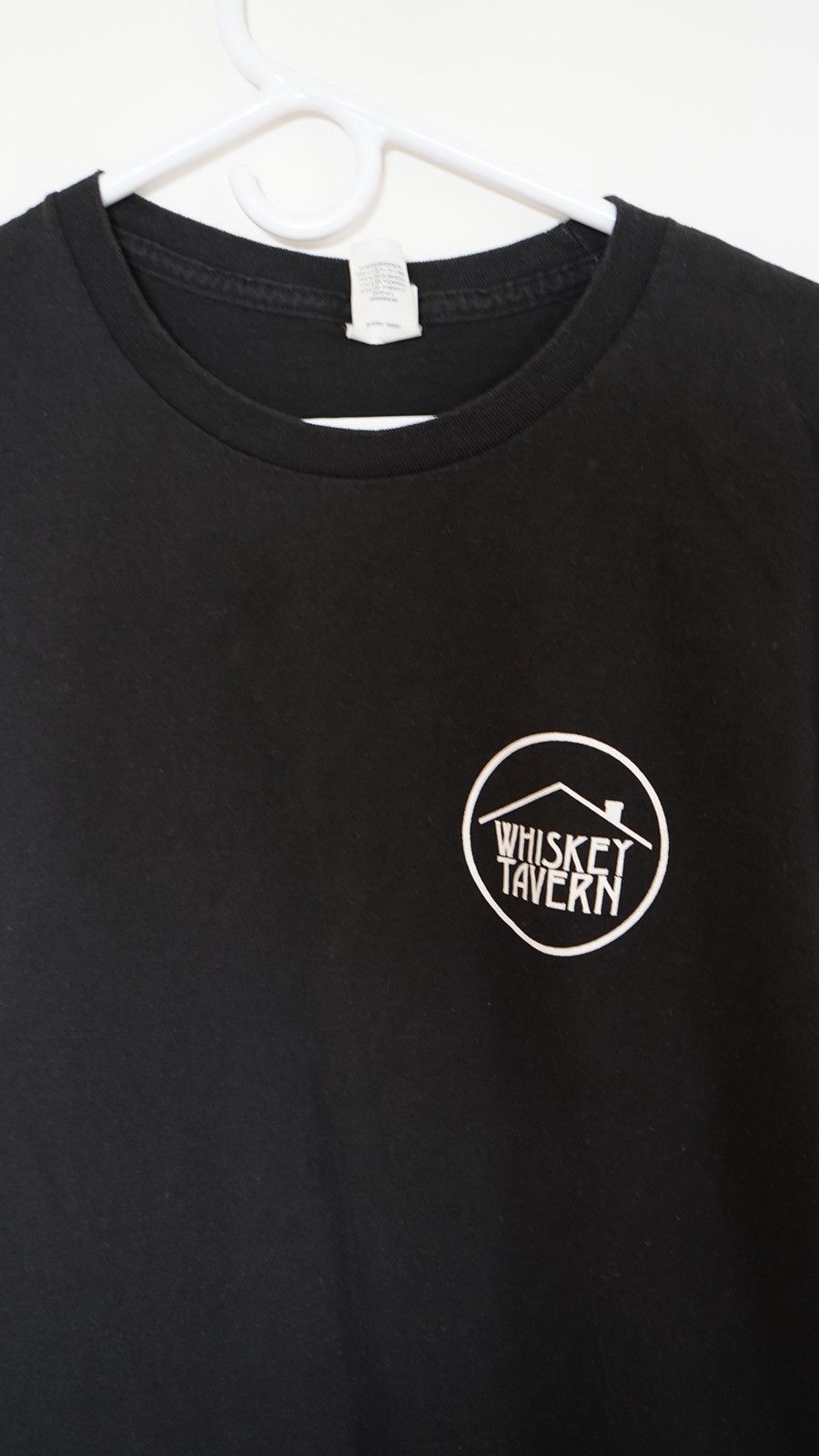 Vintage Black Whiskey Tavern New York City Tee Size US L / EU 52-54 / 3 - 4 Thumbnail