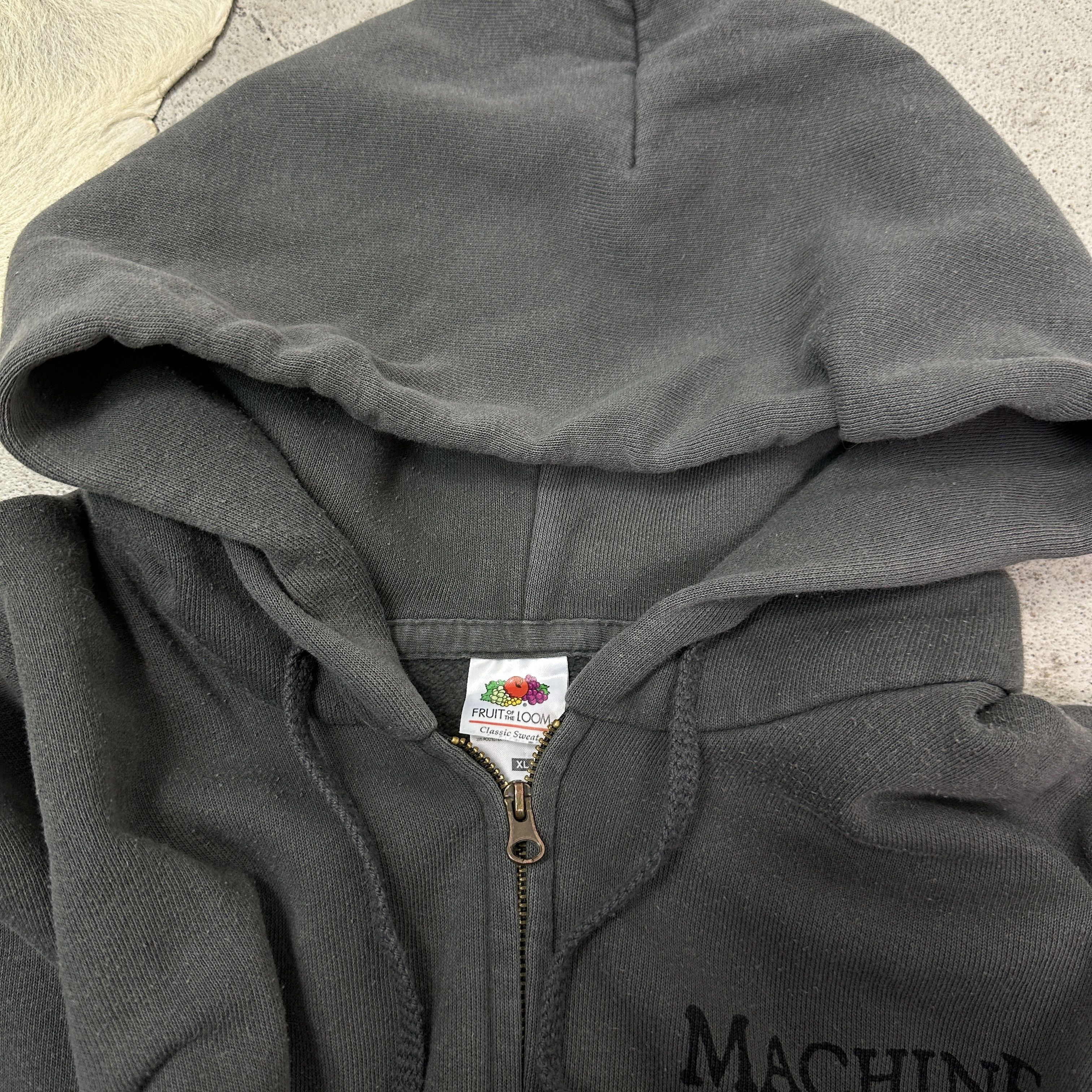 Vintage Vintage Sporty Streetwear Machine Head Zip Hoodie Y2K Size US XL / EU 56 / 4 - 7 Thumbnail