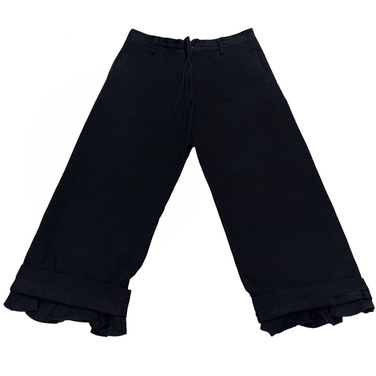 Limi Feu Limi Feu Yohji Yamamoto Fringed Trousers Size US 32 / EU 48 - 14 Thumbnail