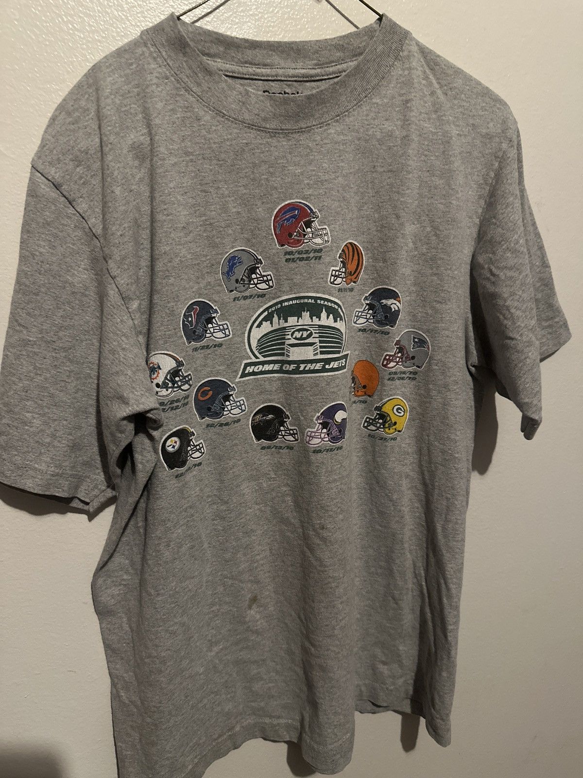 Reebok NY JETS 2010 INAUGURAL SEASON REEBOK T SHIRT Size US M / EU 48-50 / 2 - 1 Thumbnail